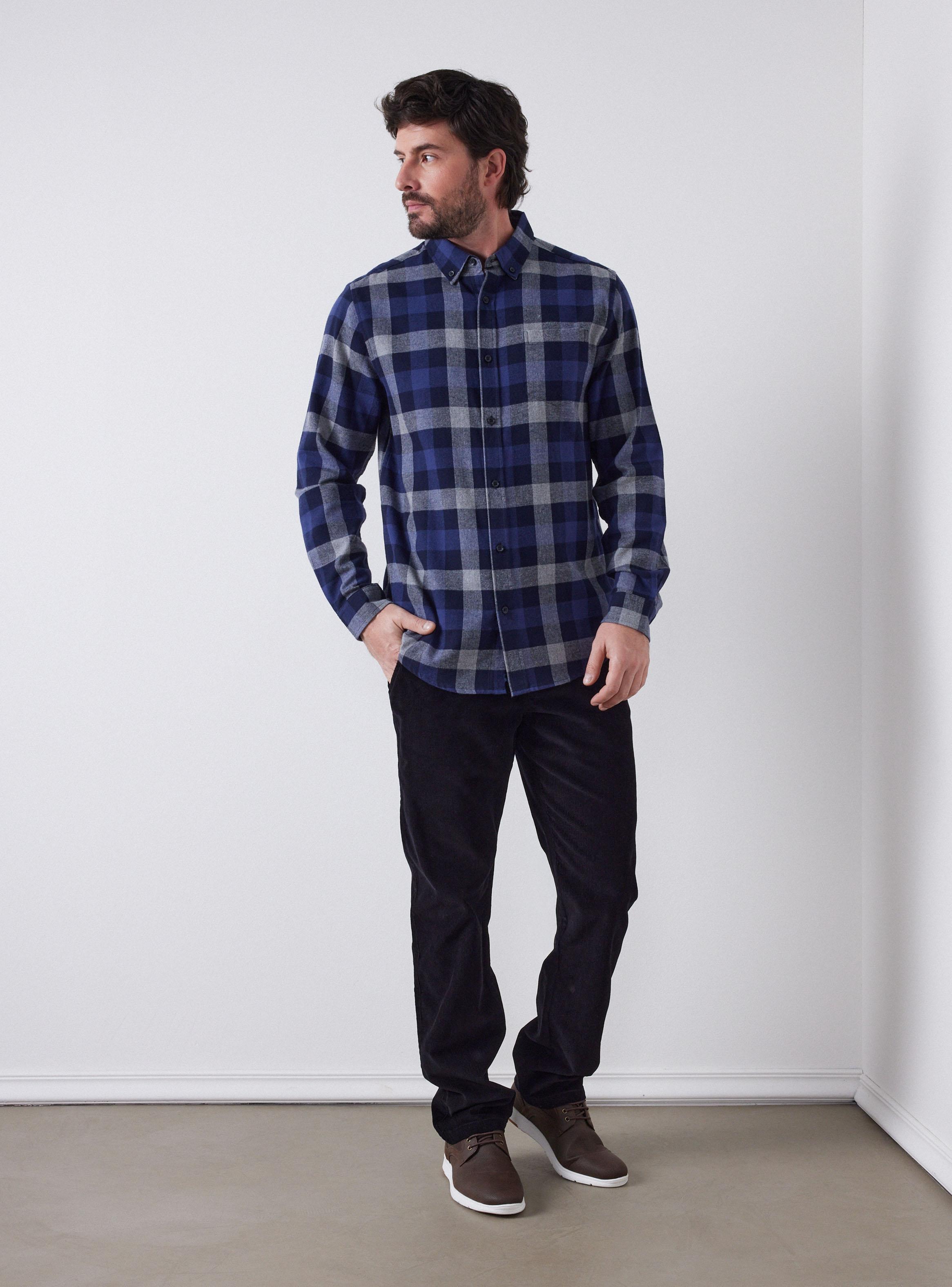 Pantalón Cotelé Corte Chino-4