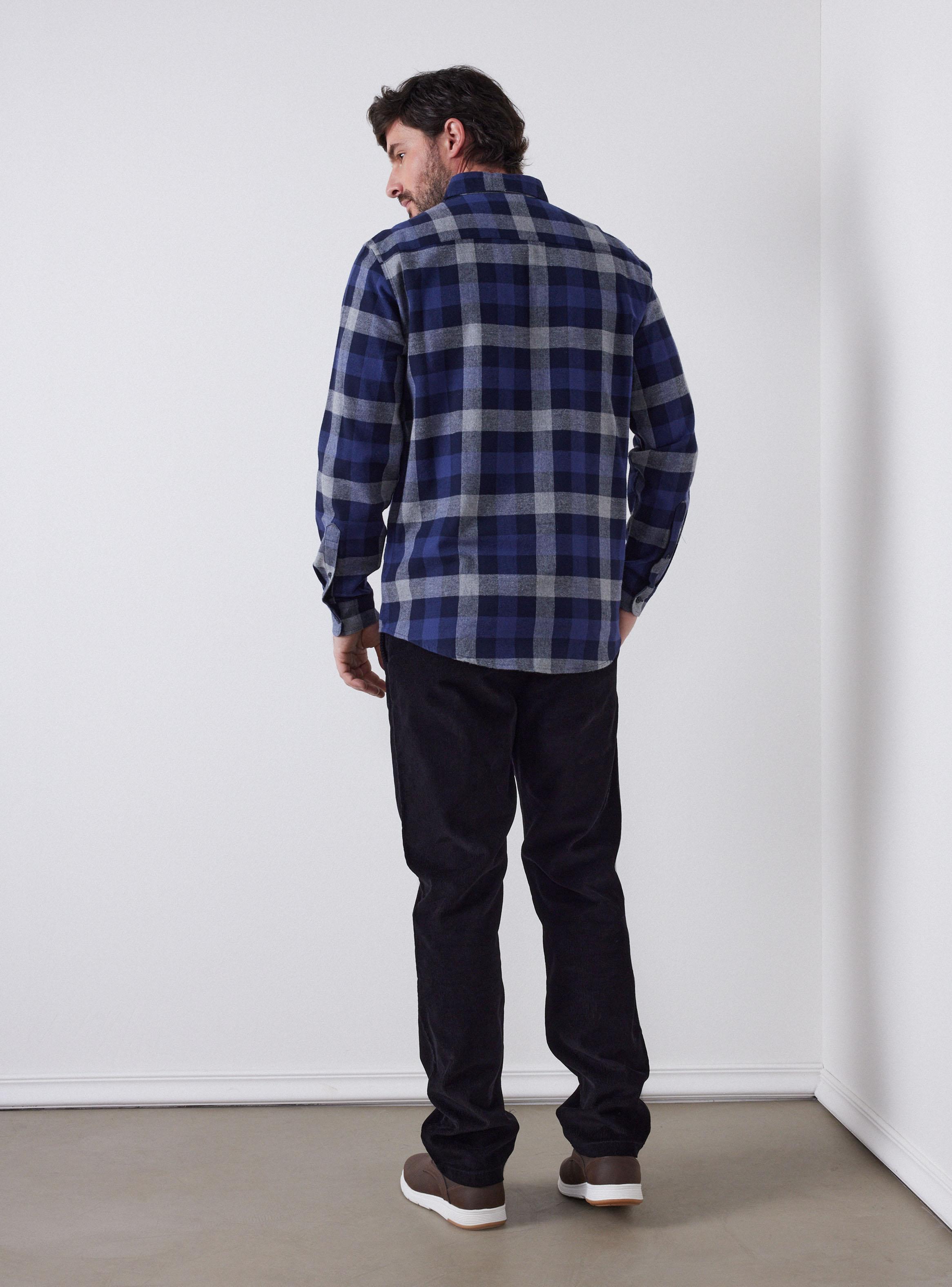 Pantalón Cotelé Corte Chino-5