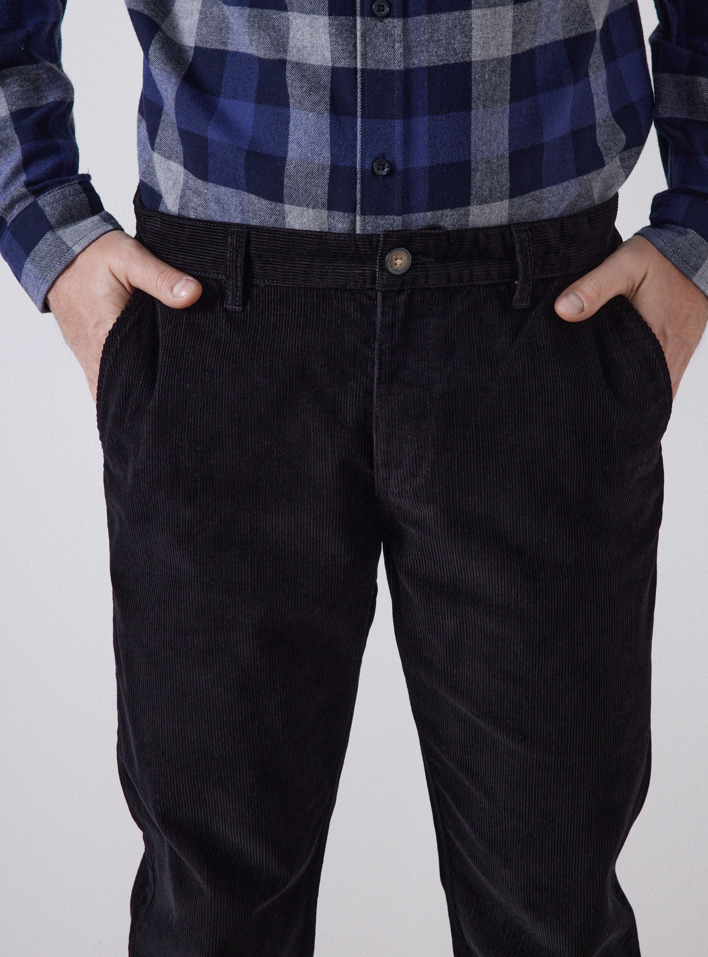 Pantalón Cotelé Corte Chino-2