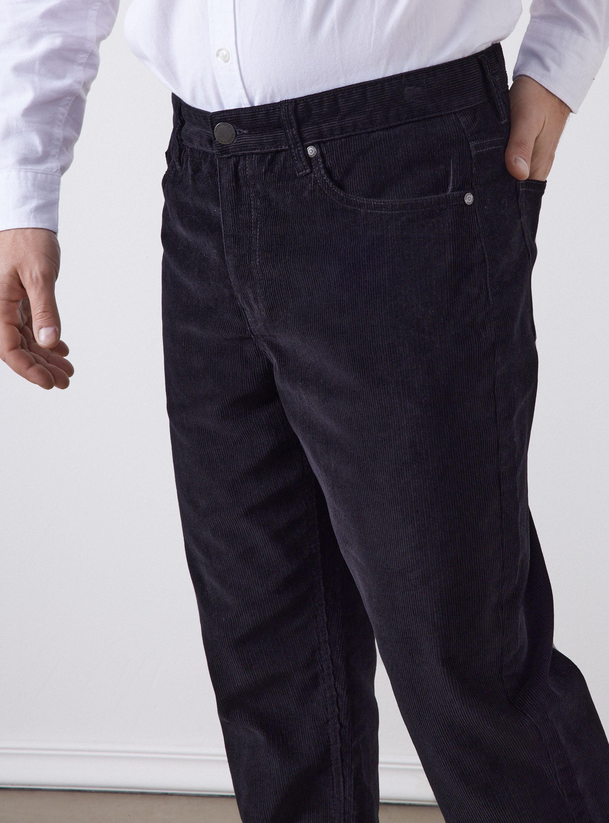 Pantalon Cotelé Corte 5 Bolsillos-2