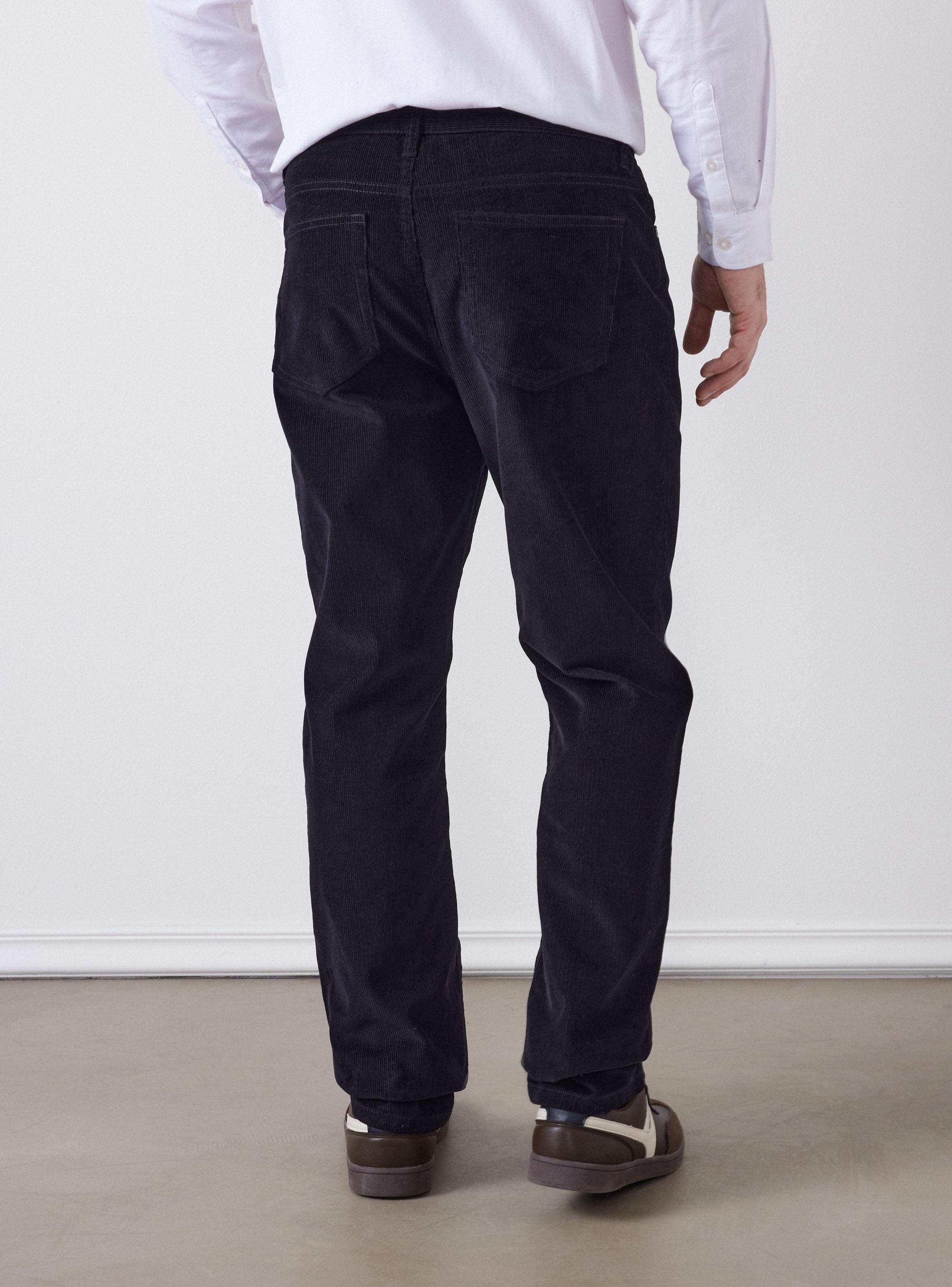 Pantalon Cotelé Corte 5 Bolsillos-1