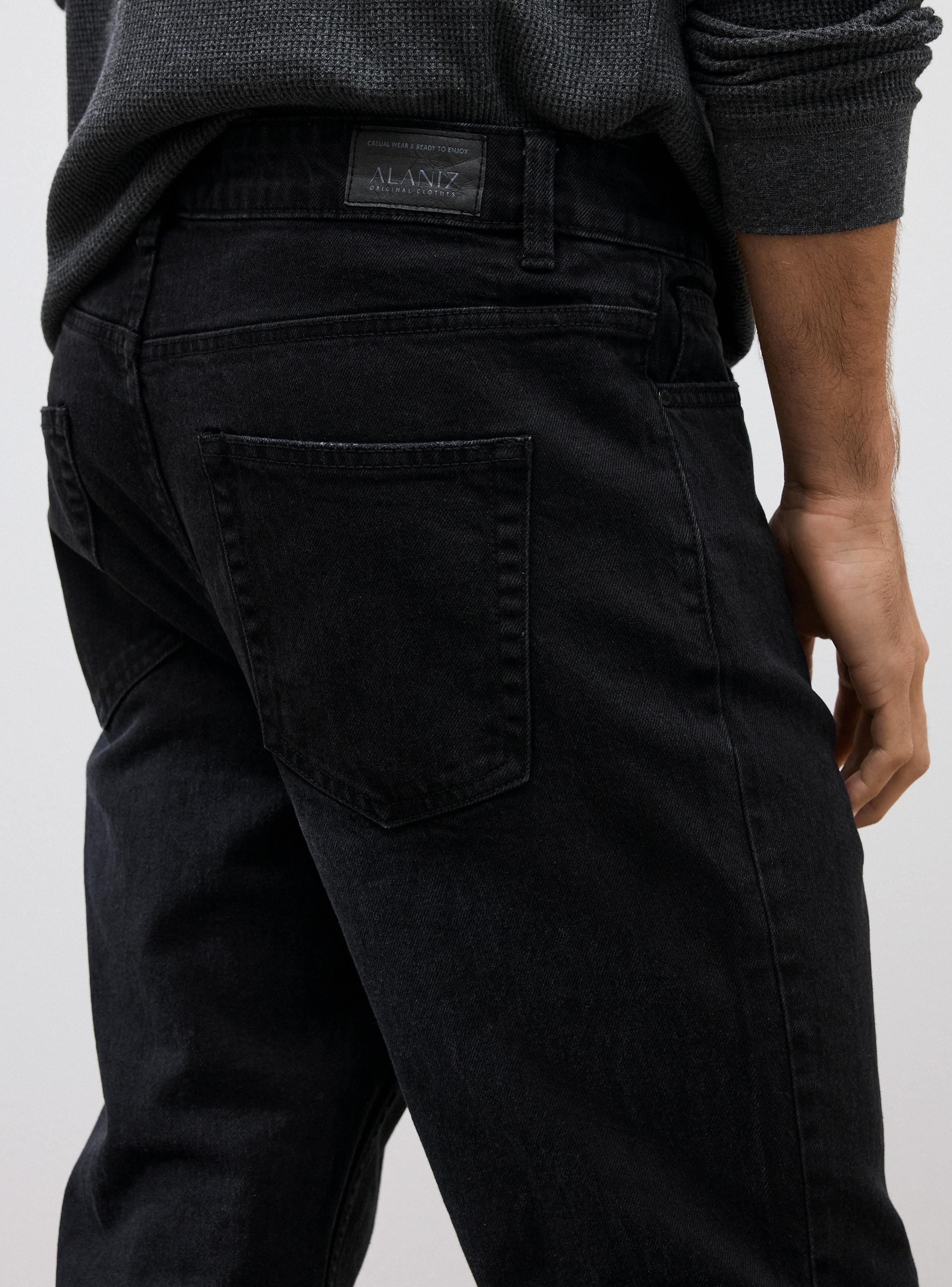 Jeans Liso Clásico Slim Fit Algodón-3