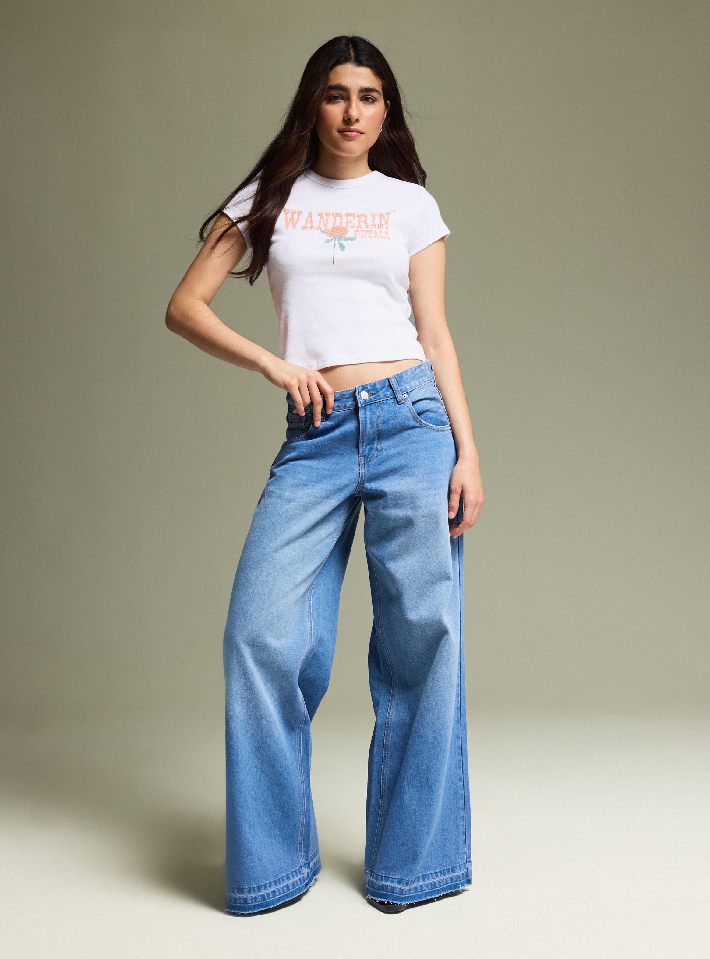 Polera Escote Redondo y Estampado-4