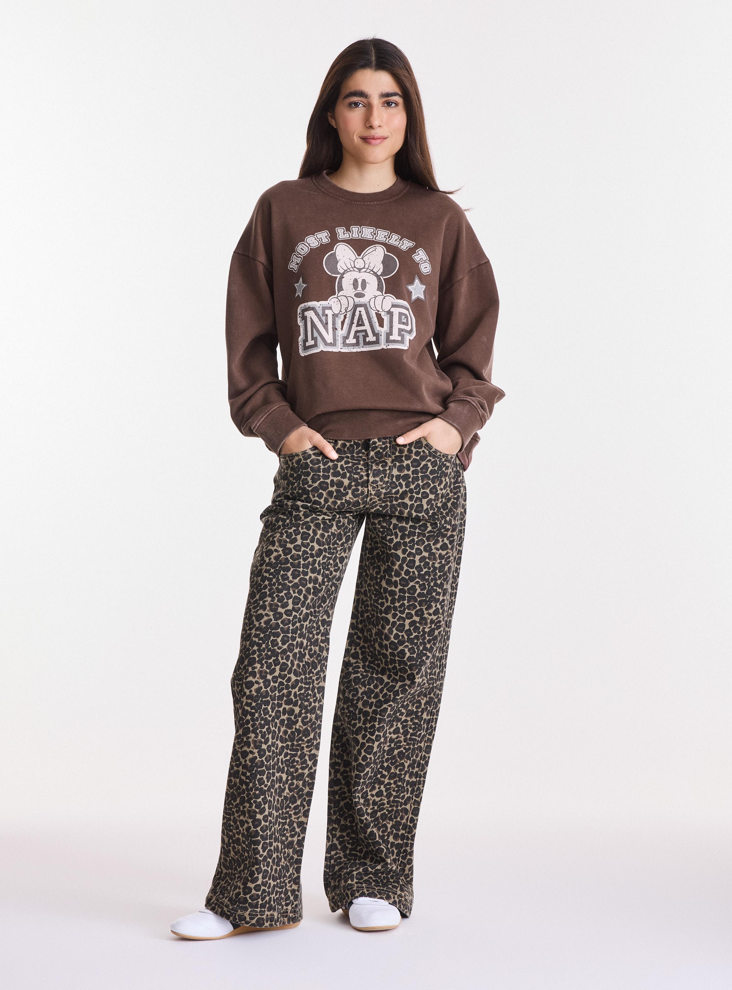 Polerón Estampado Disney Minnie Mouse Nap-4