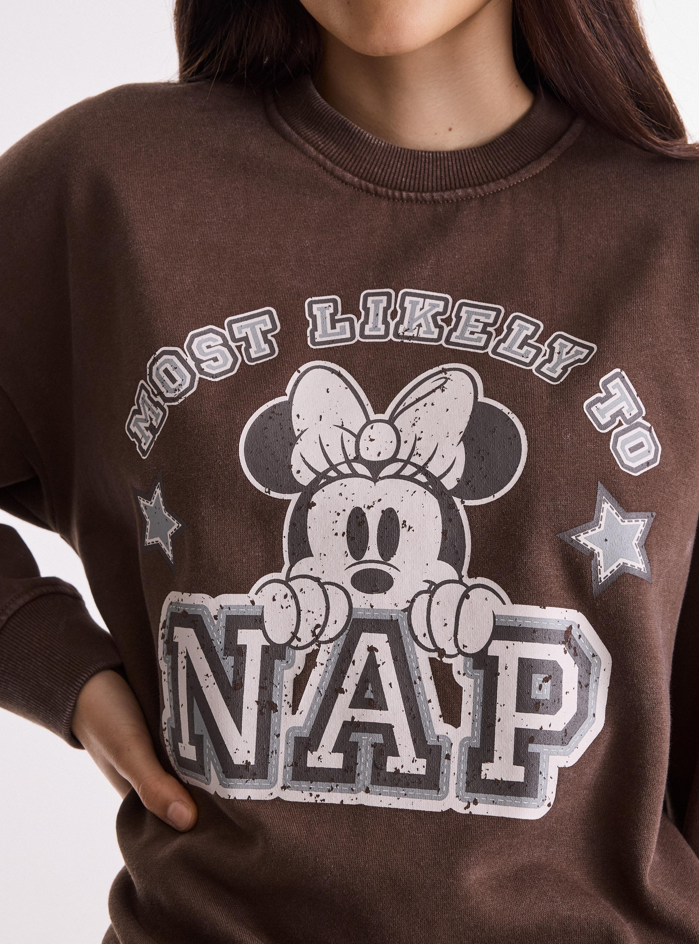 Polerón Estampado Disney Minnie Mouse Nap-2