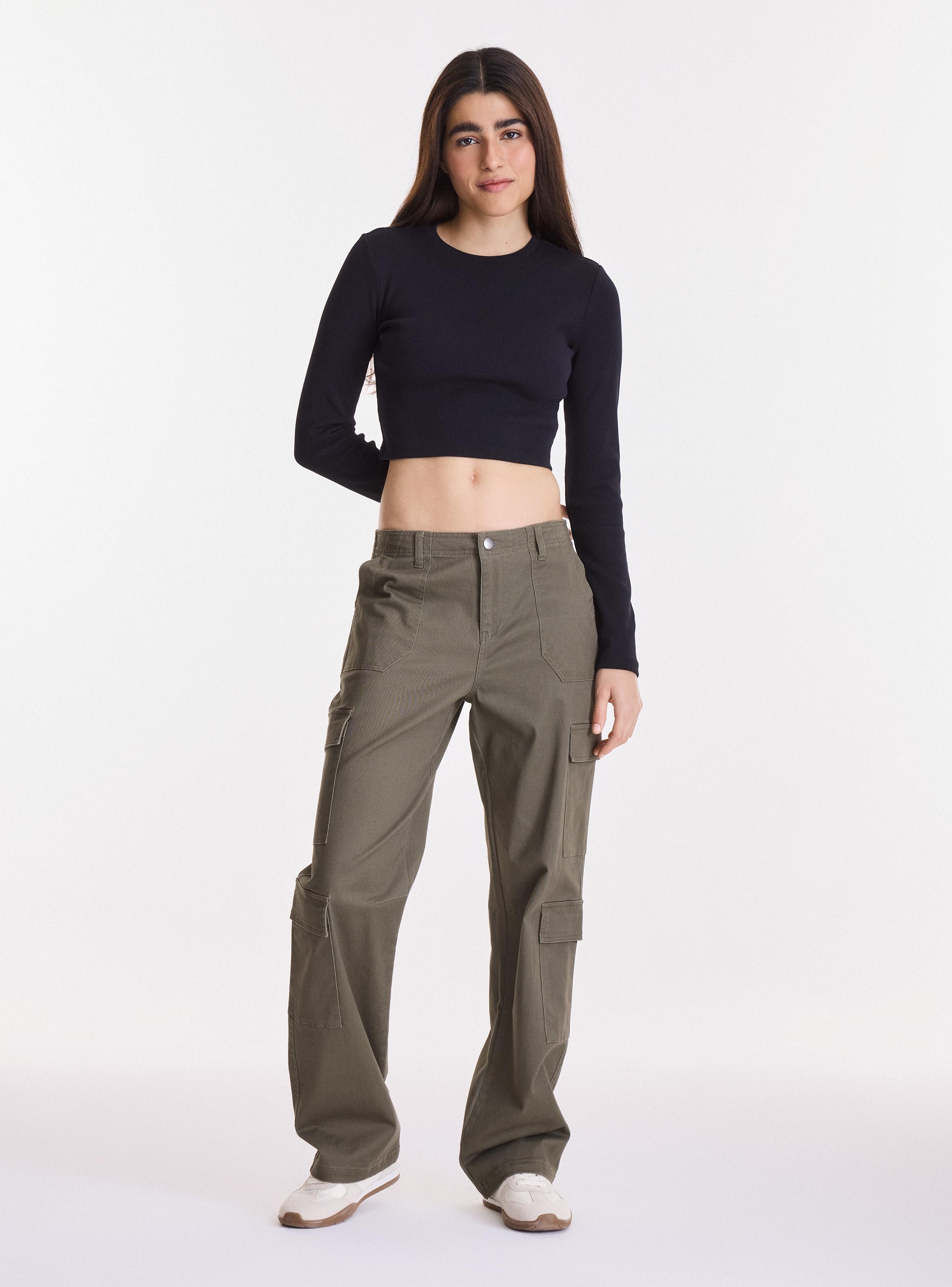 Polera Crop Manga Larga-4