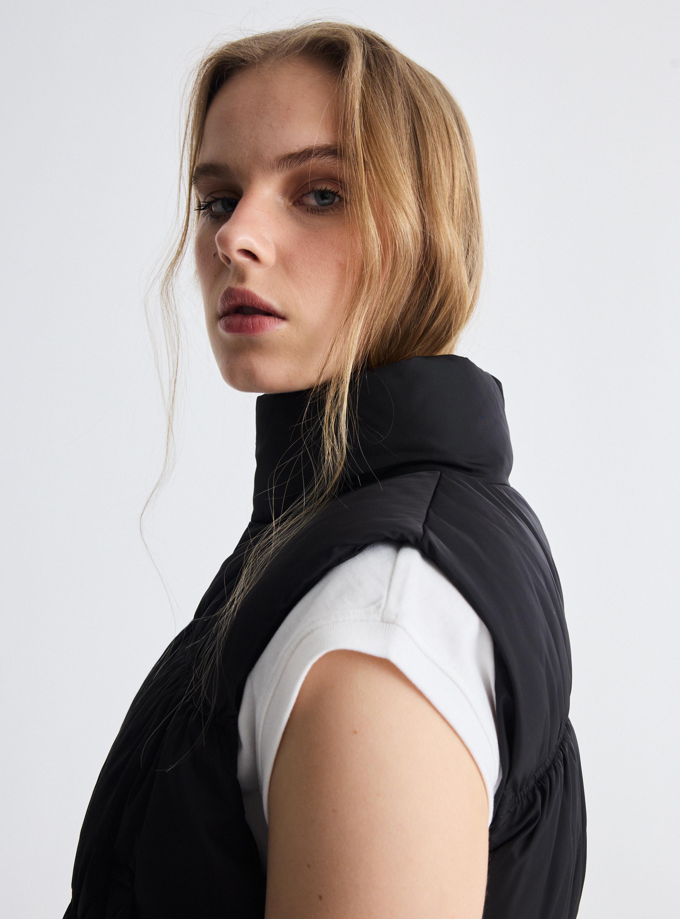 Parka Acolchada con Bolsillos de Vivo-3