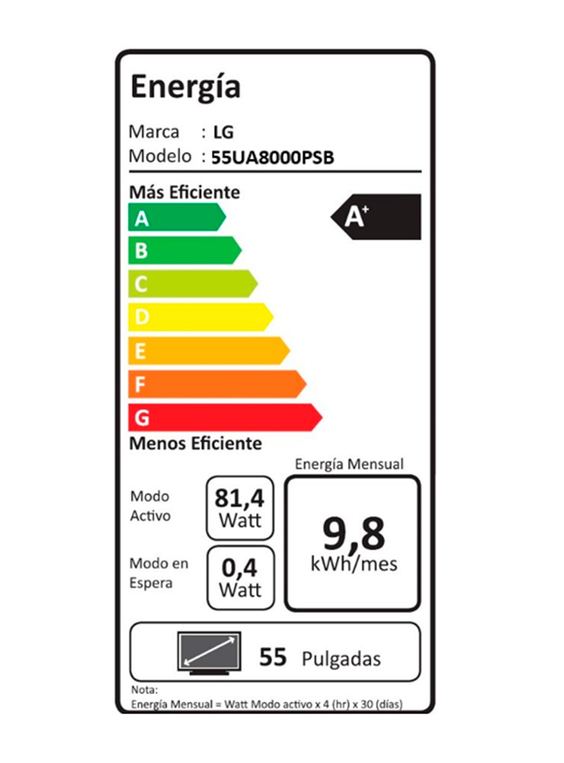 LED Smart TV 55' 4K UHD UA80 2025 con IA-8