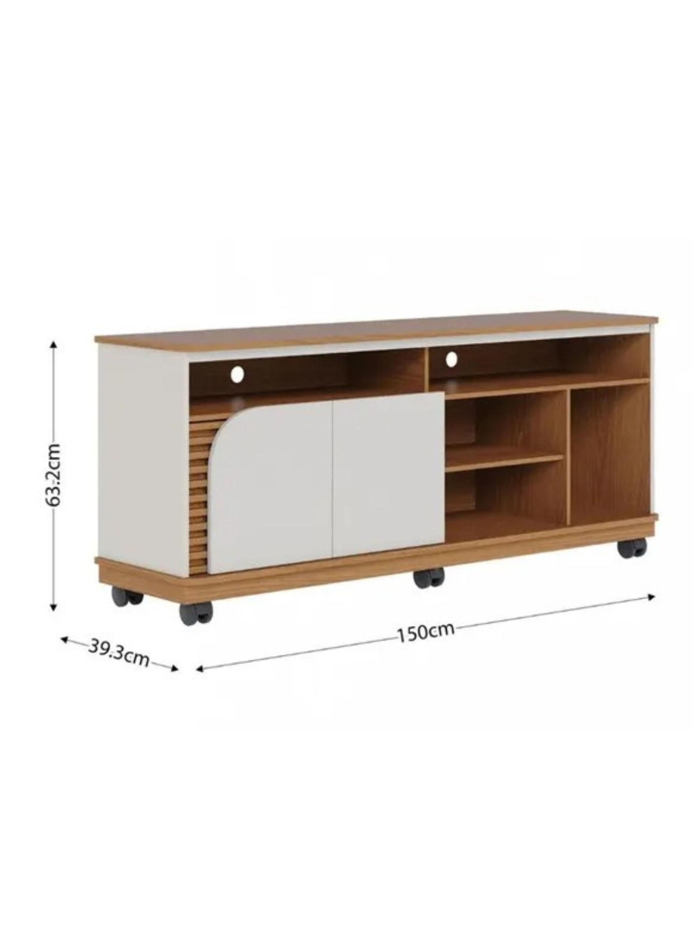 Rack TV 65'' Jurere Freijo Off White-1