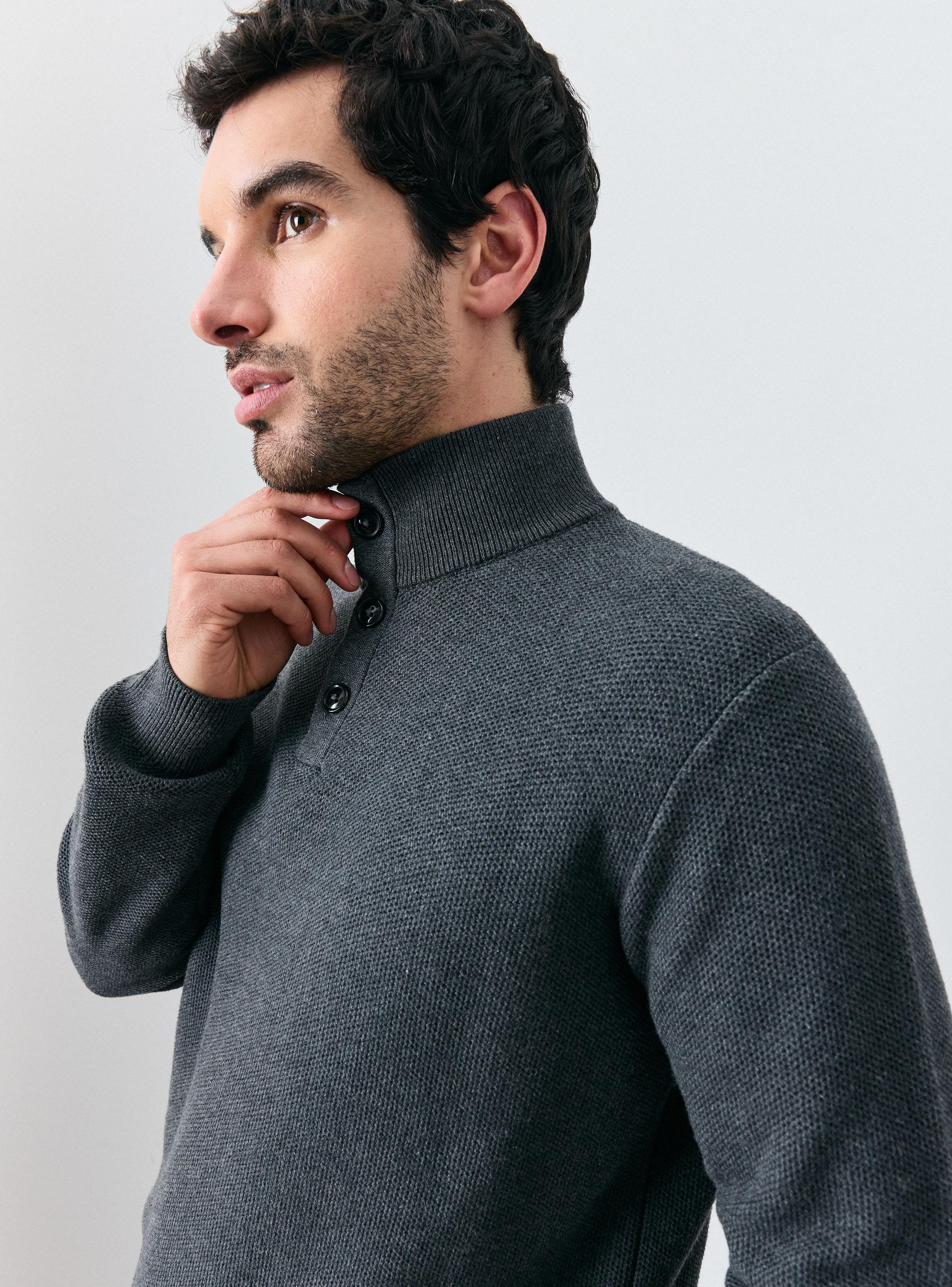 Sweater Cuello Botones Weather-2