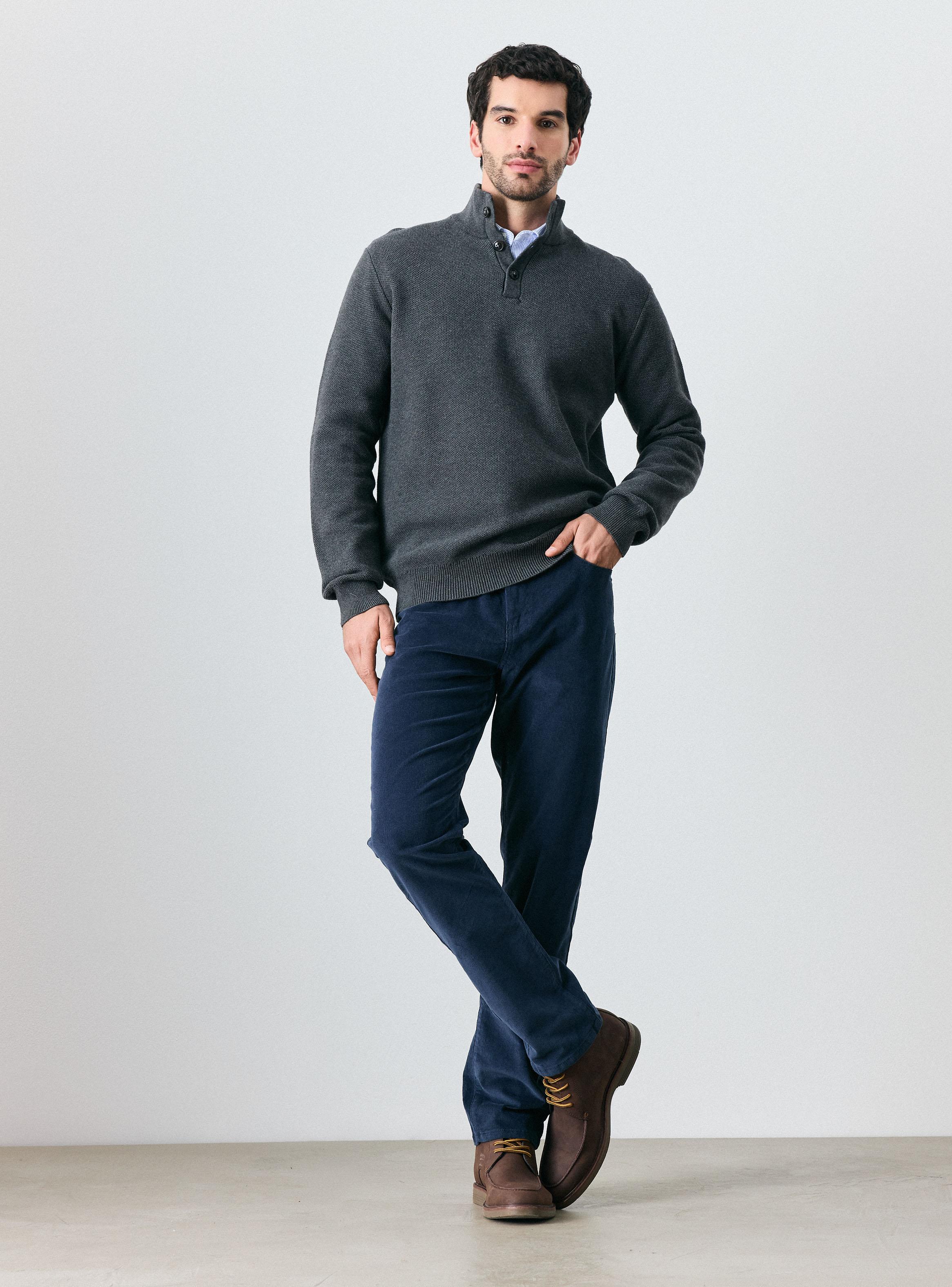 Sweater Cuello Botones Weather-4