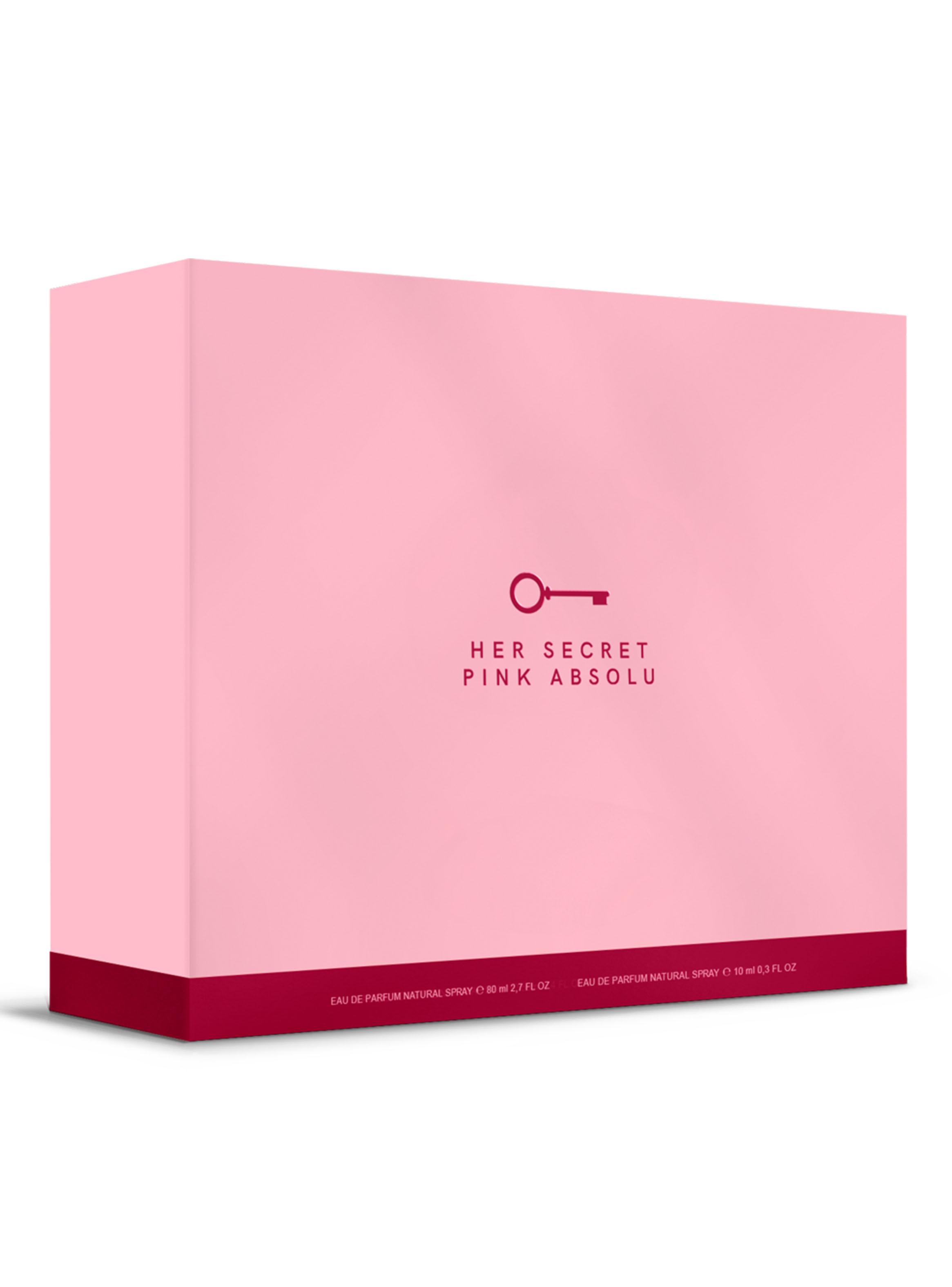 Set Perfume Her Secret Pink Absolu EDP Mujer 80 ml + 10 ml-1