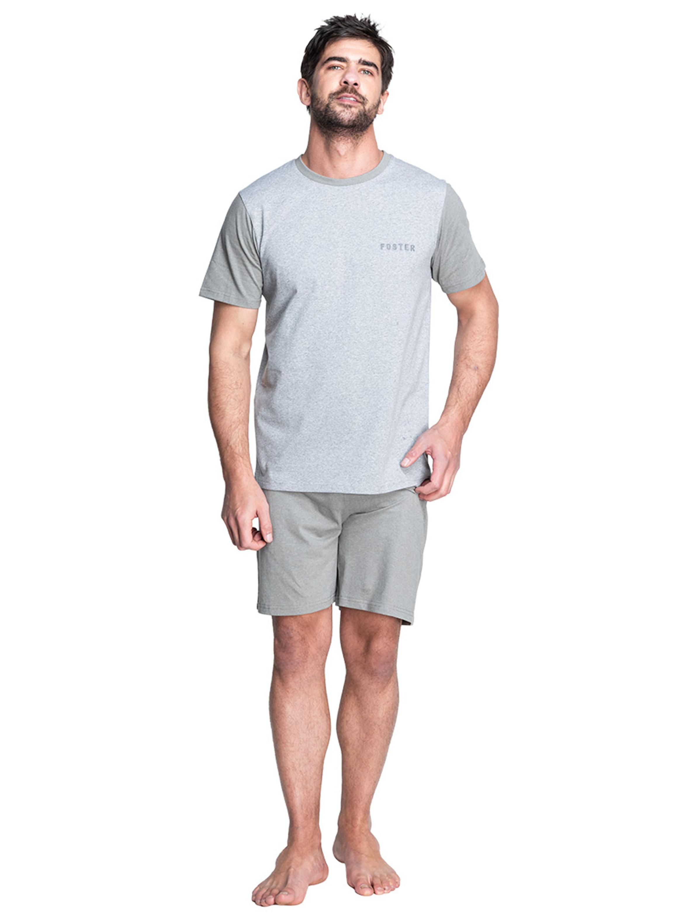 Pijama Básico Unicolor Algodón-3