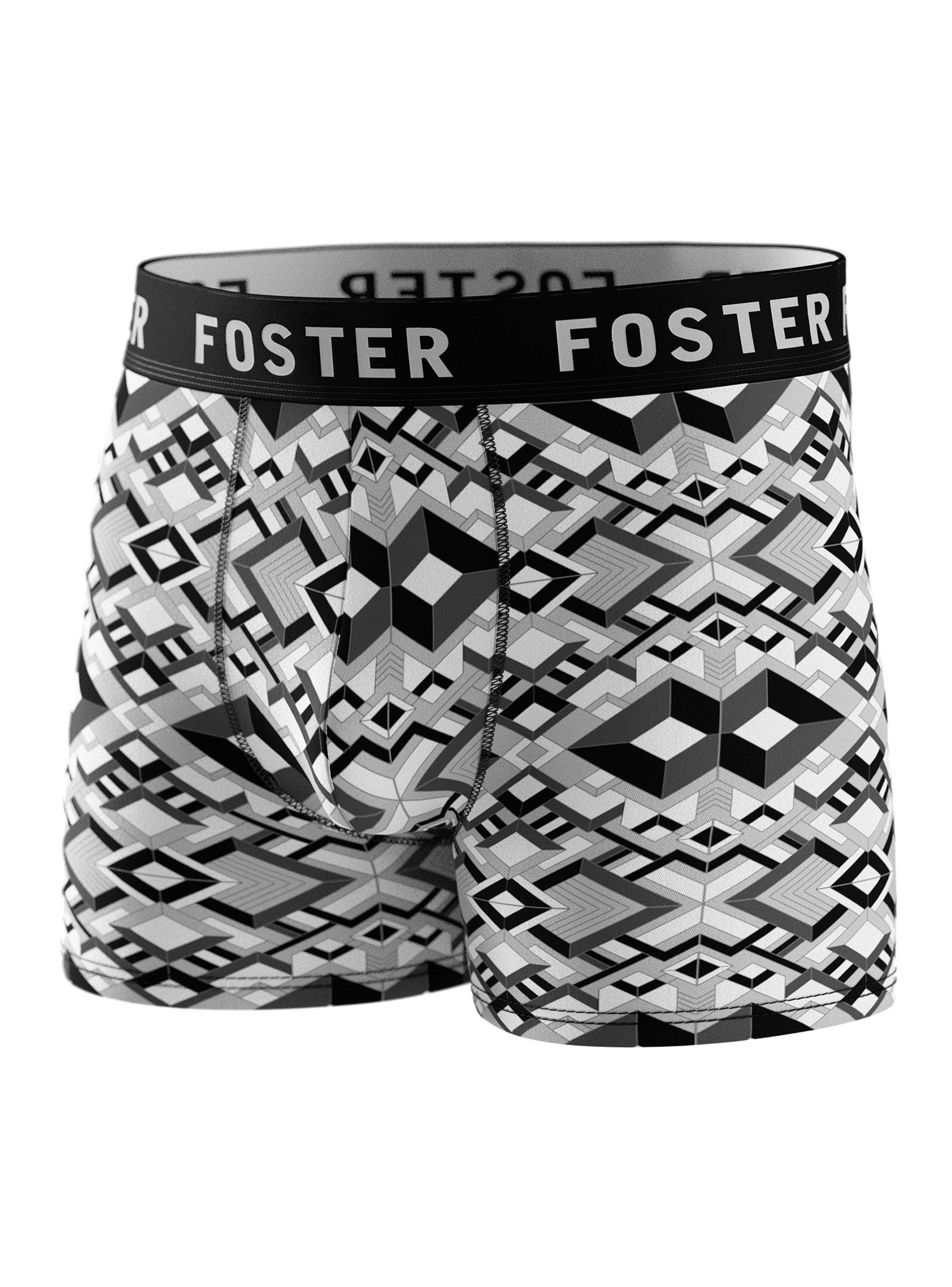 Pack 3 Bóxer Print Black&White-2