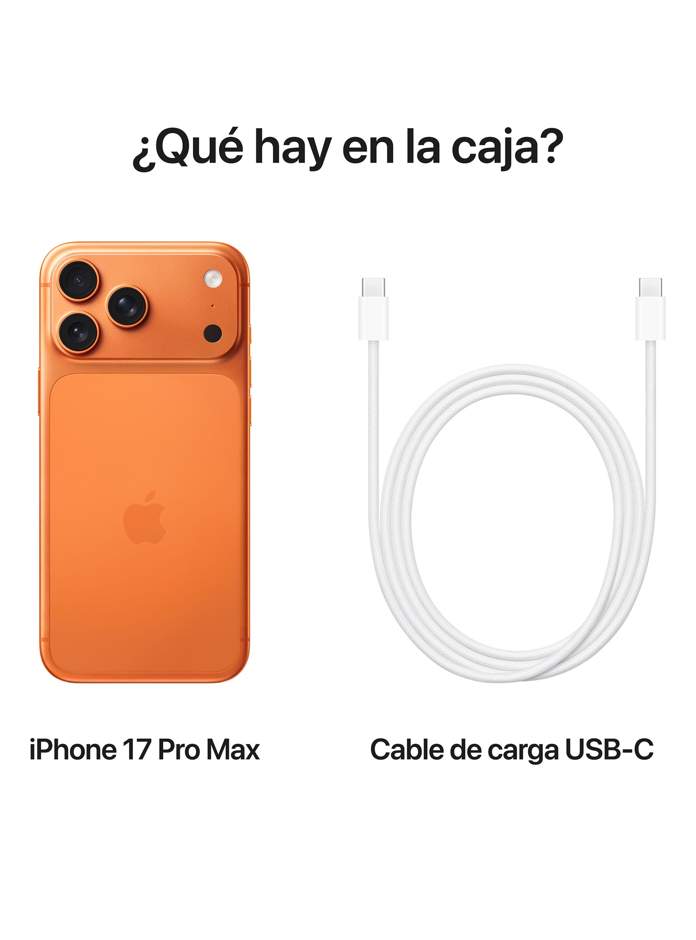 iPhone 17 Pro Max 256GB Naranjo Liberado-4