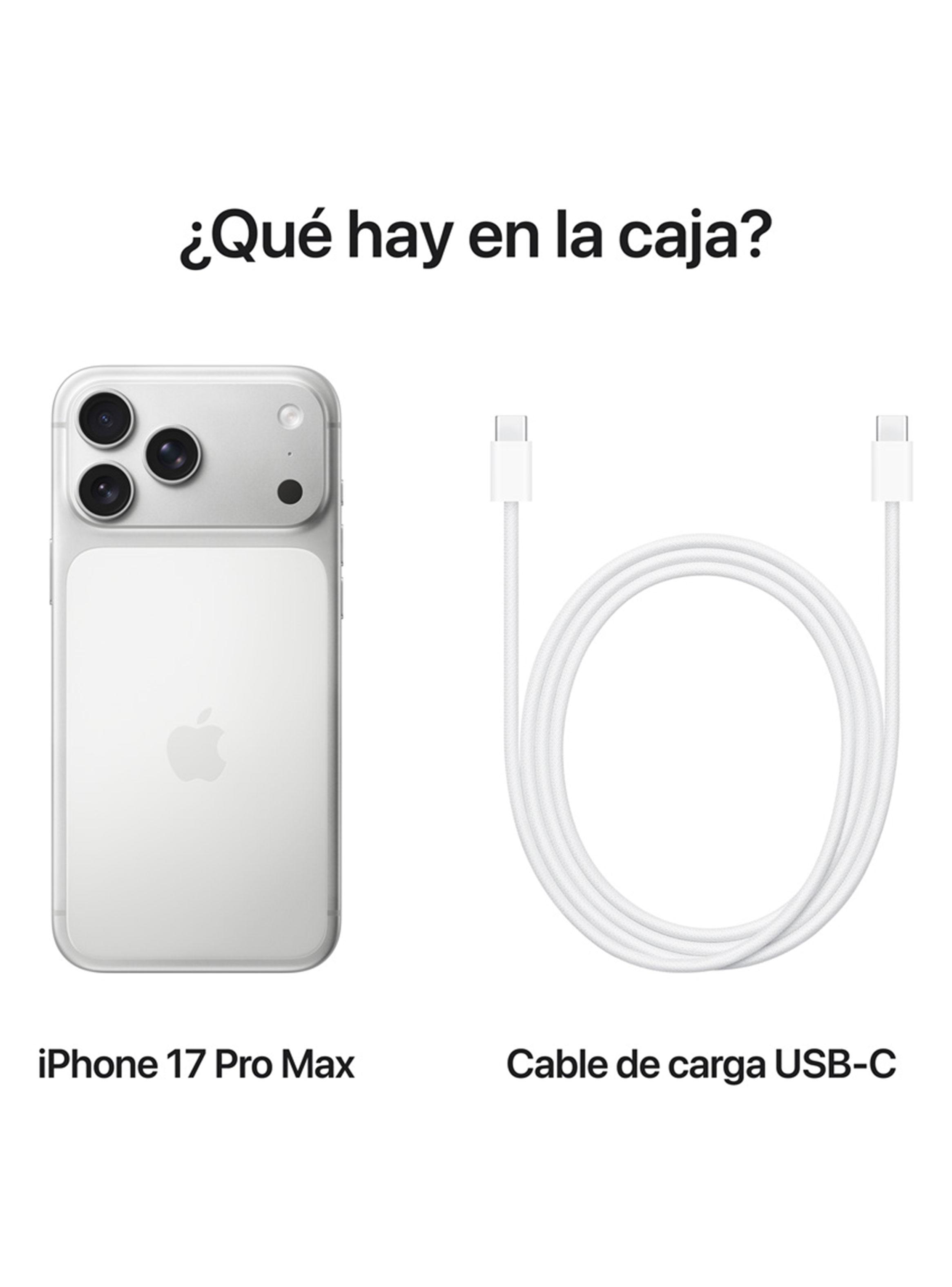 iPhone 17 Pro Max 1TB Plata Liberado-4