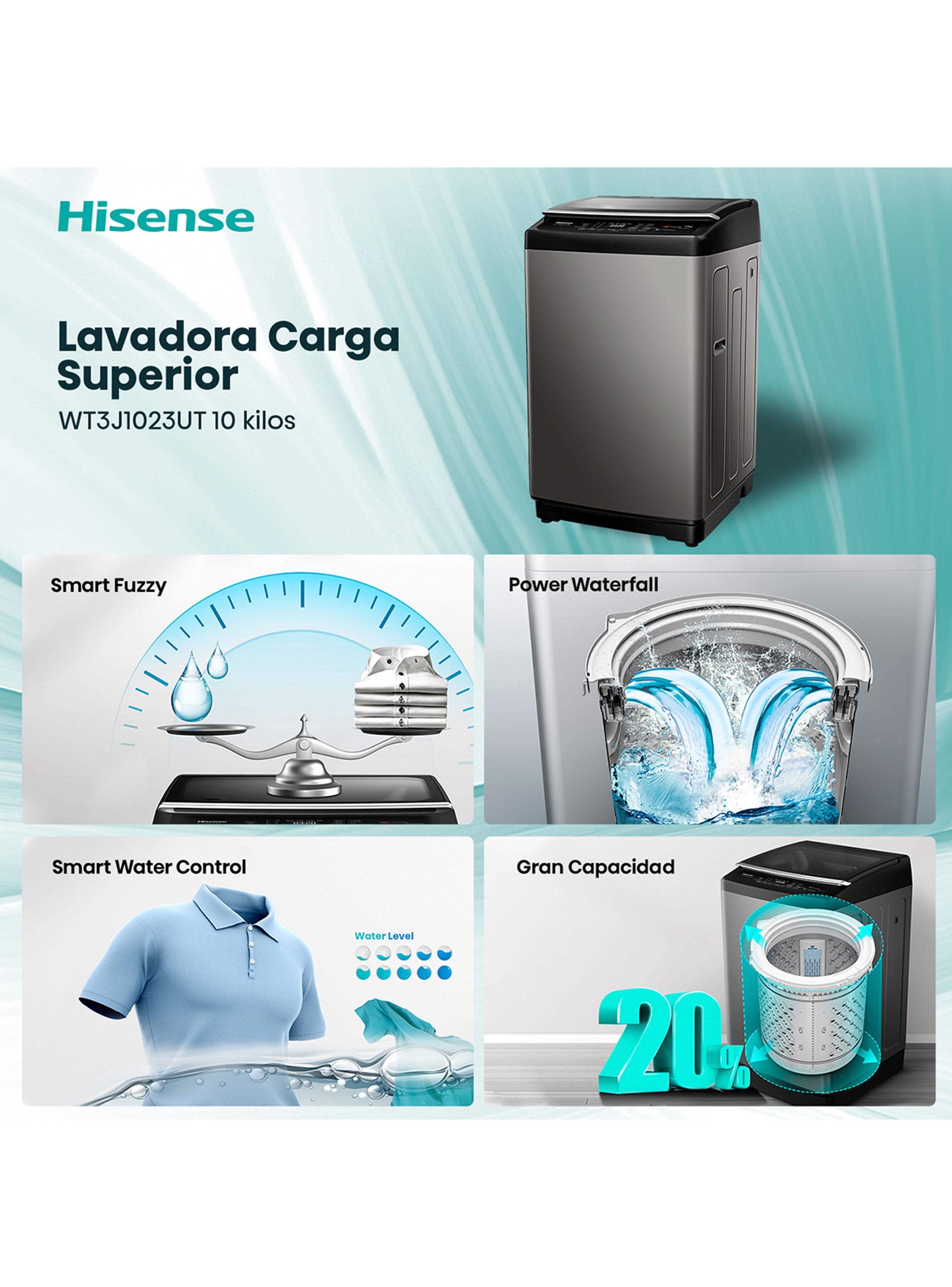 Lavadora Carga Superior 10 Kg WT3J1023UT-2