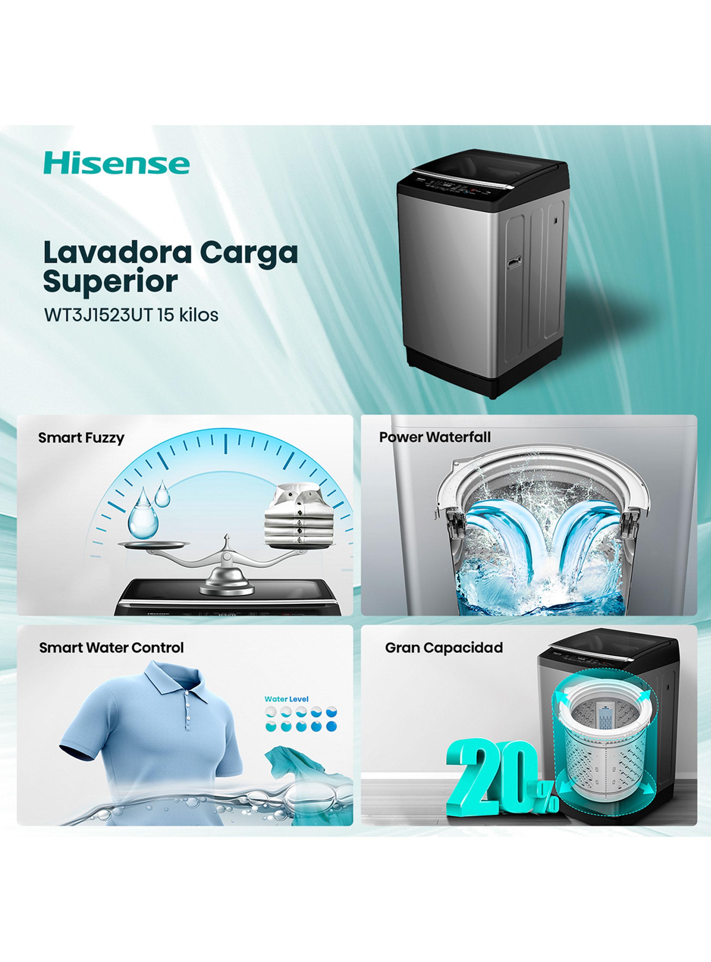 Lavadora Carga Superior 15 Kg WT3J1523UT-2