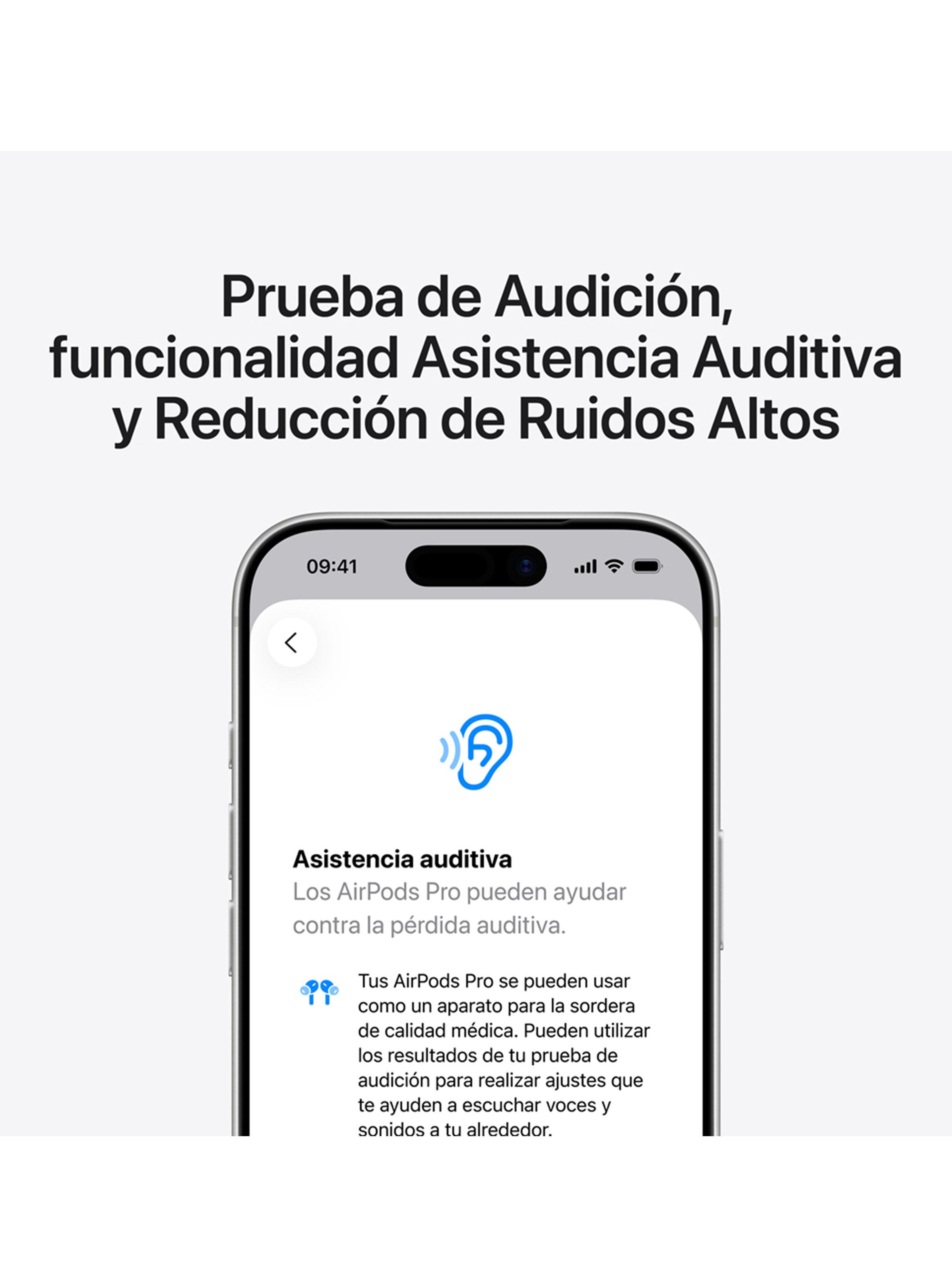 Apple AirPods Pro 3 con Cancelación Activa de Ruido-4
