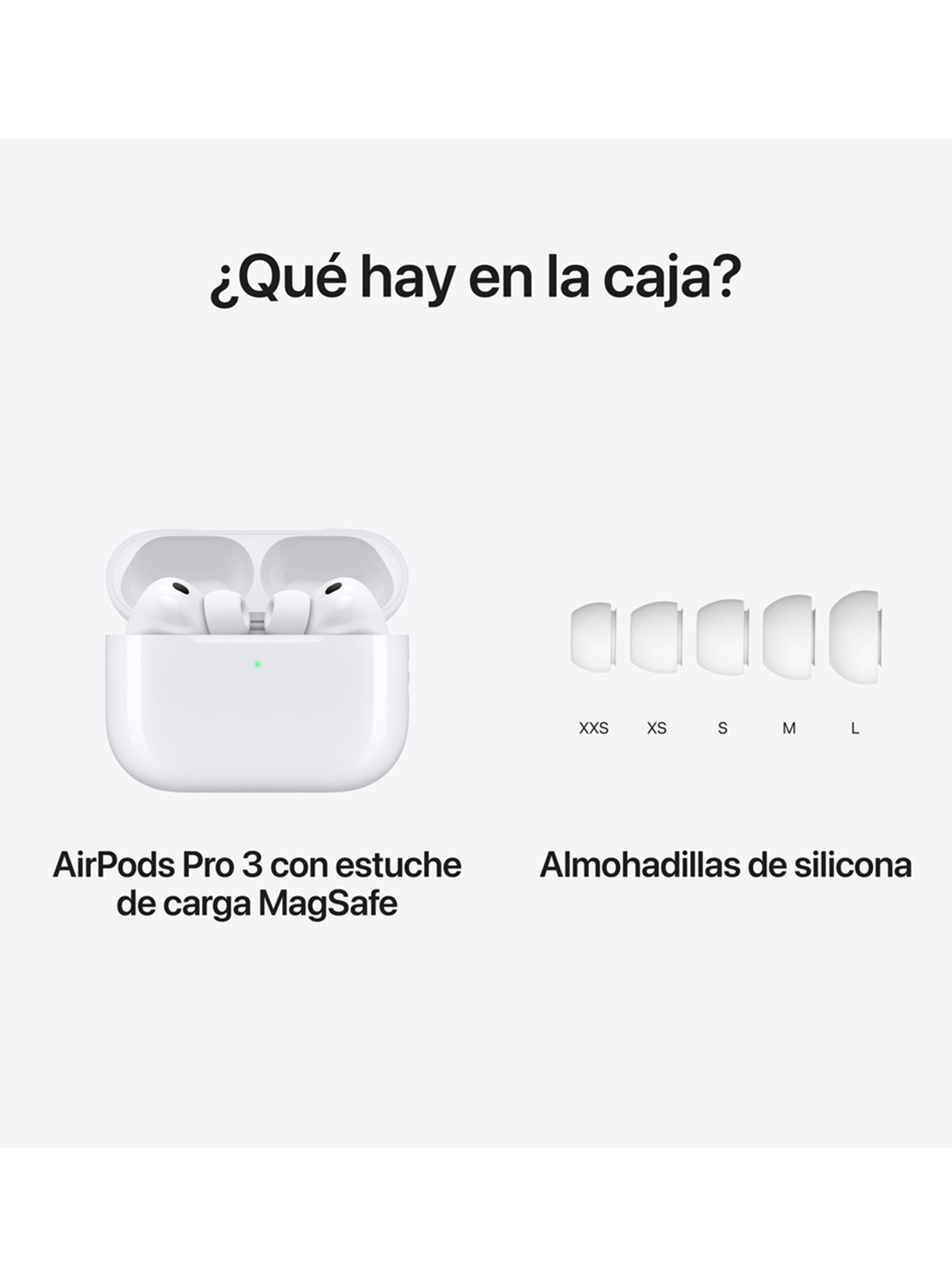 Apple AirPods Pro 3 con Cancelación Activa de Ruido-8
