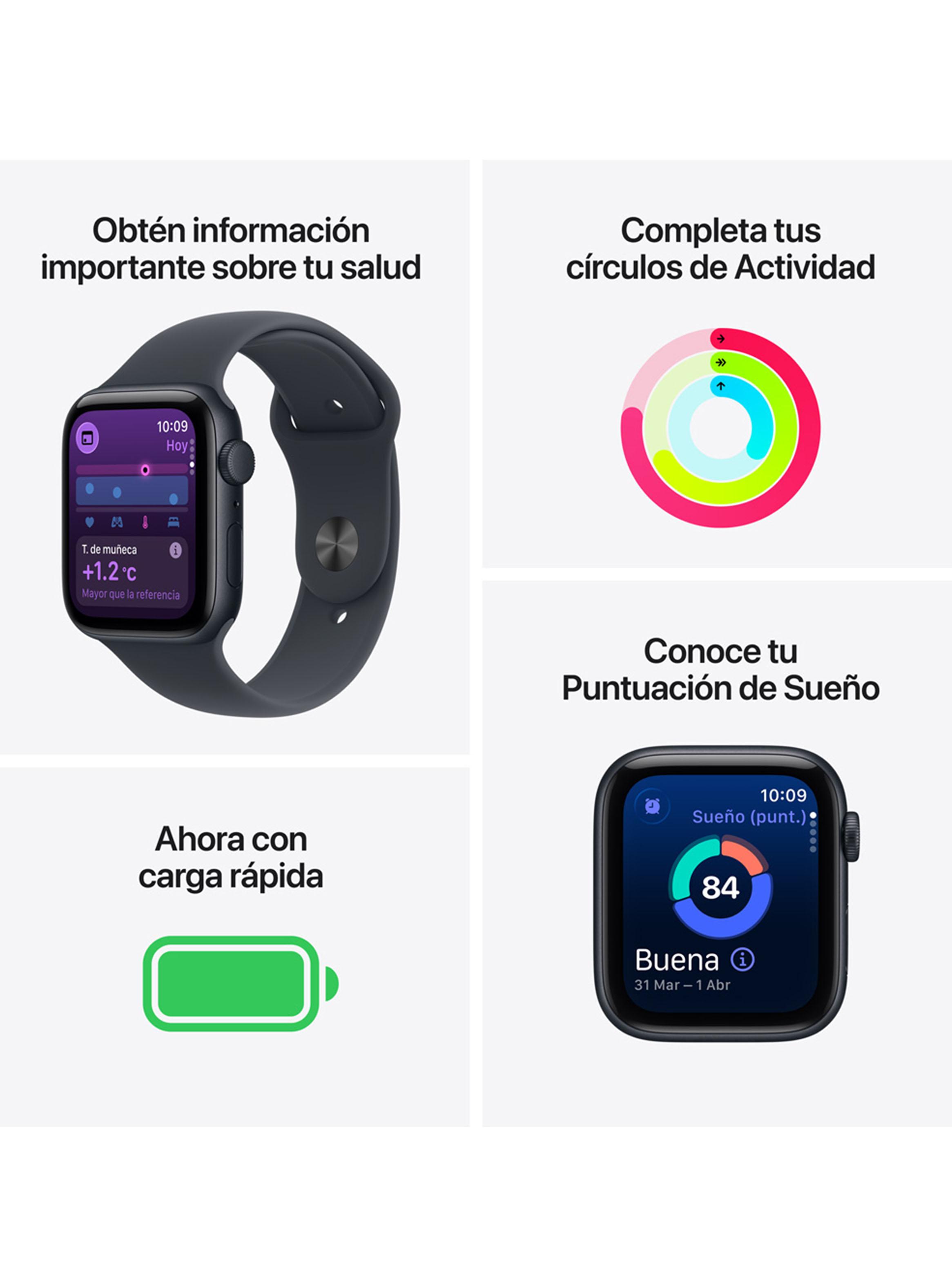 Apple Watch SE 3 GPS 40mm Blanco Estelar Talla S/M-2