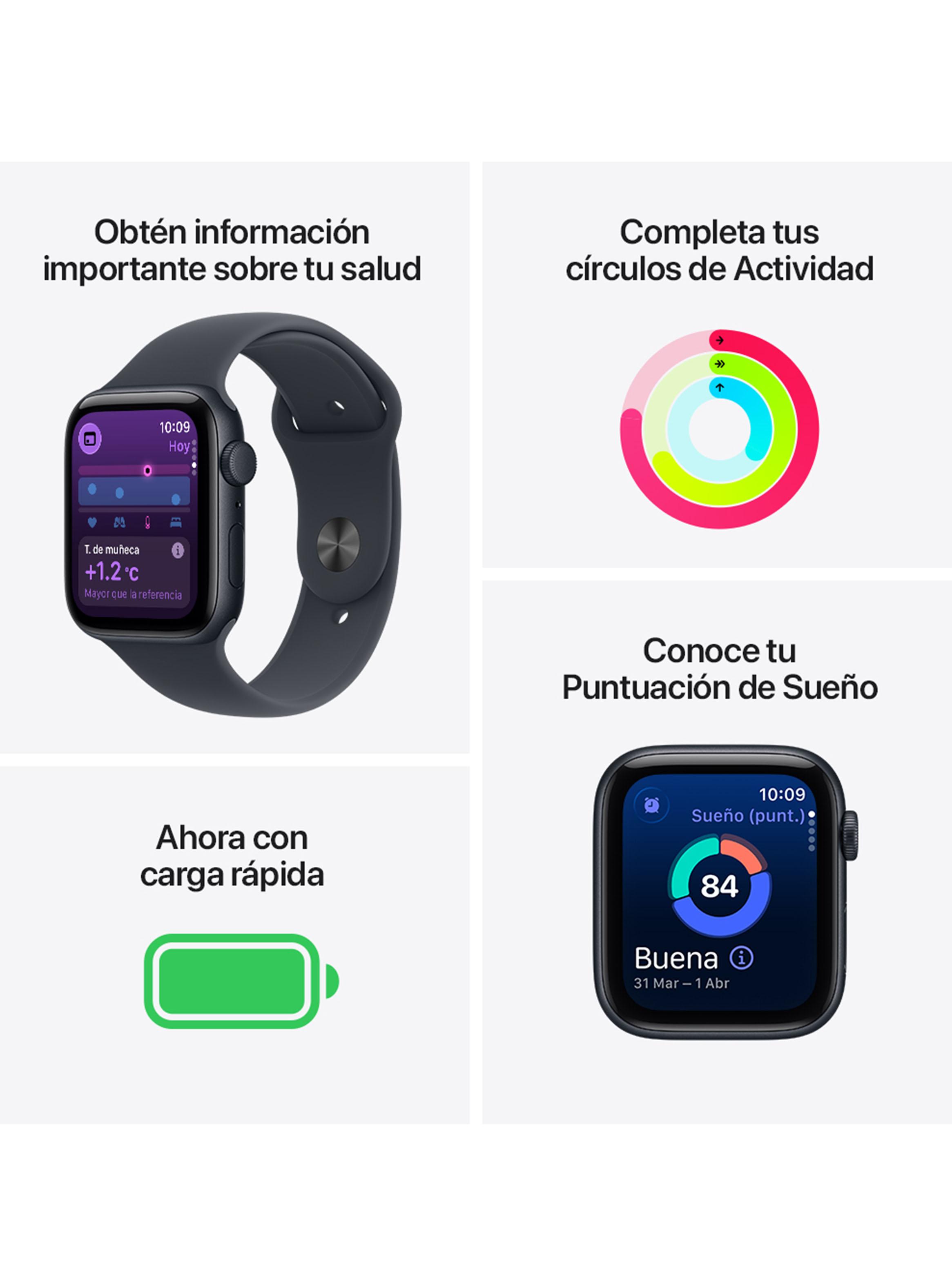 Apple Watch SE 3 GPS 40mm Medianoche Talla S/M-2