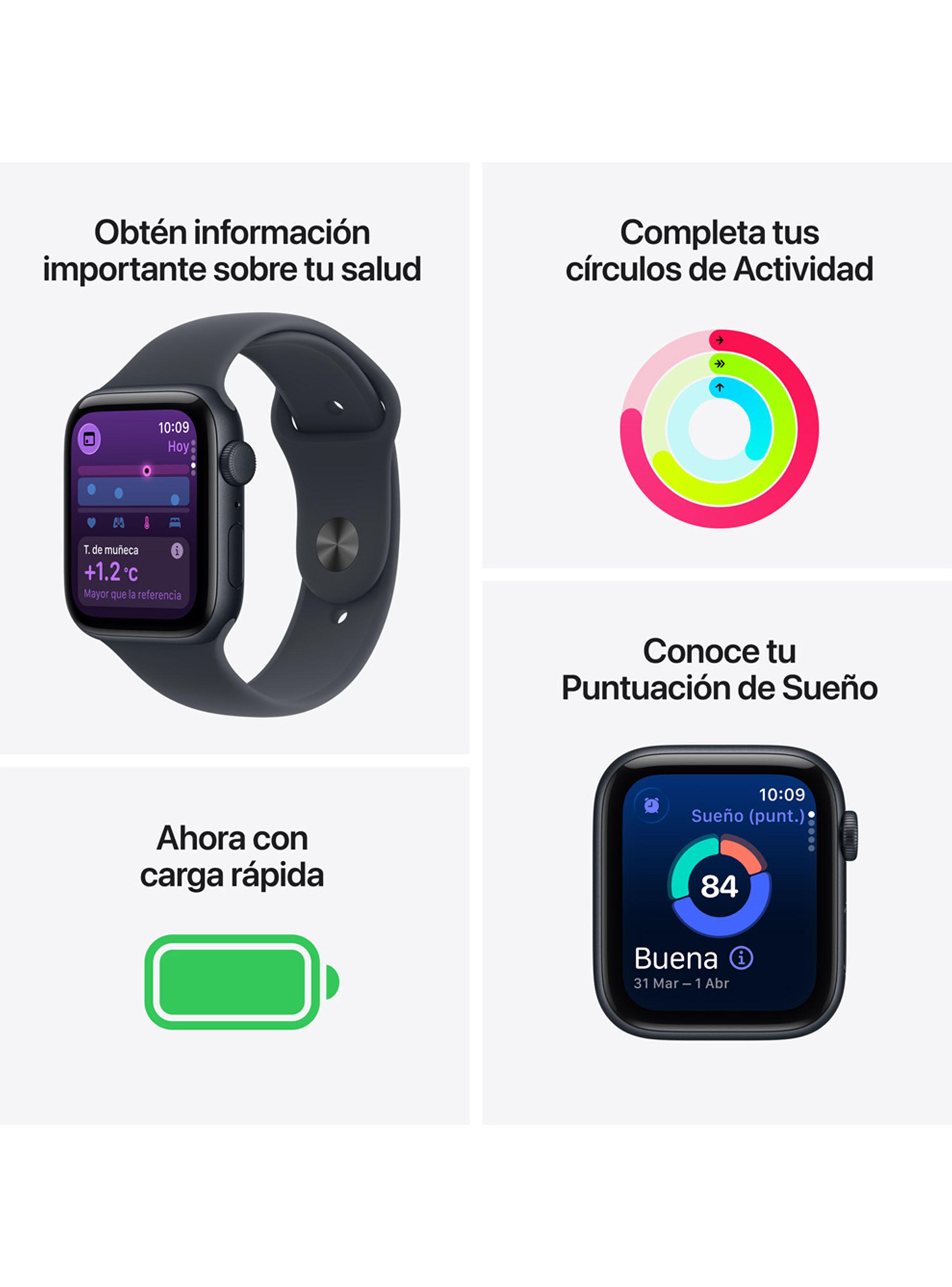 Apple Watch SE 3 GPS 44mm Blanco Estelar Talla S/M-2