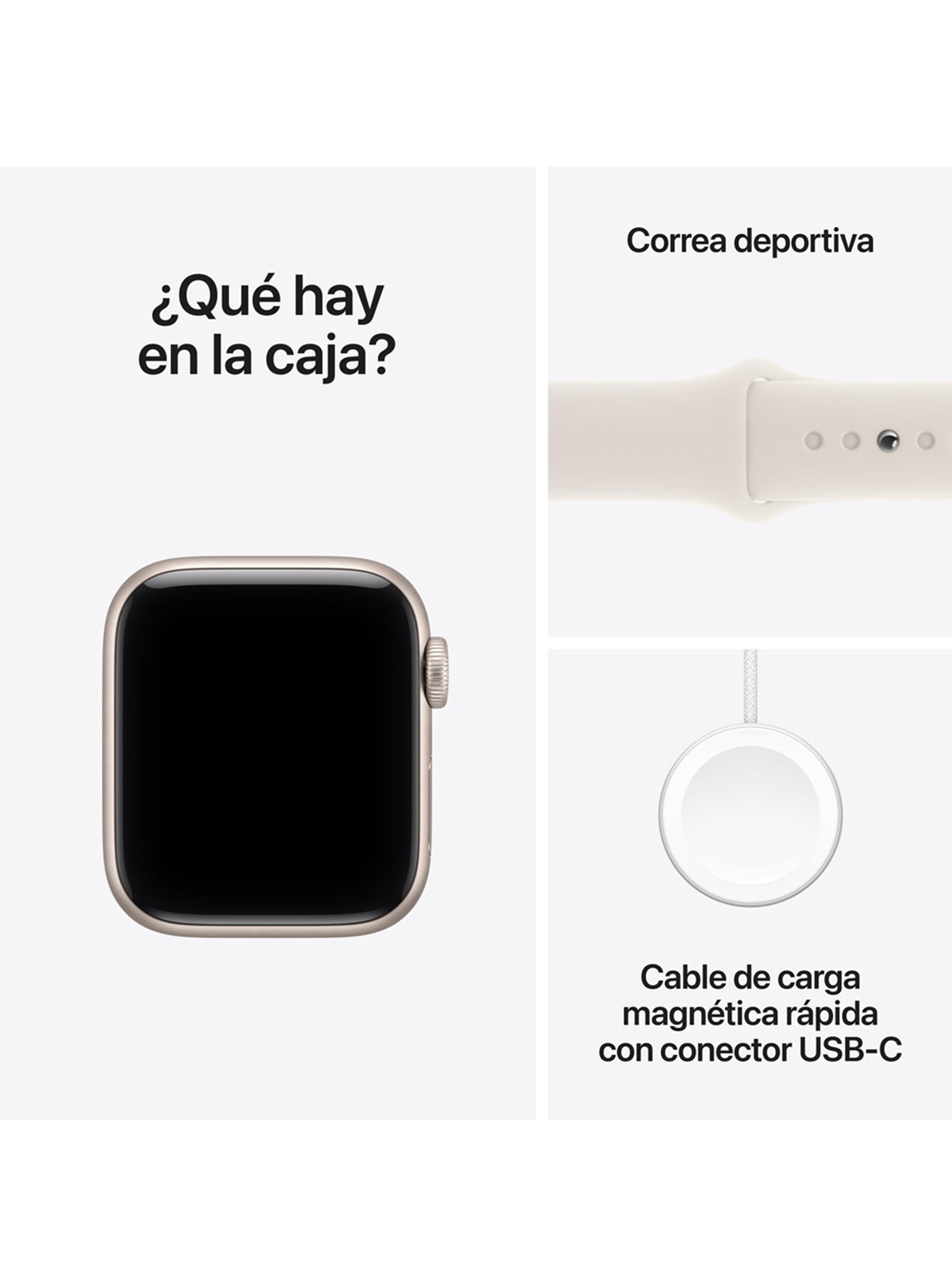Apple Watch SE 3 GPS 44mm Blanco Estelar Talla M/L-7