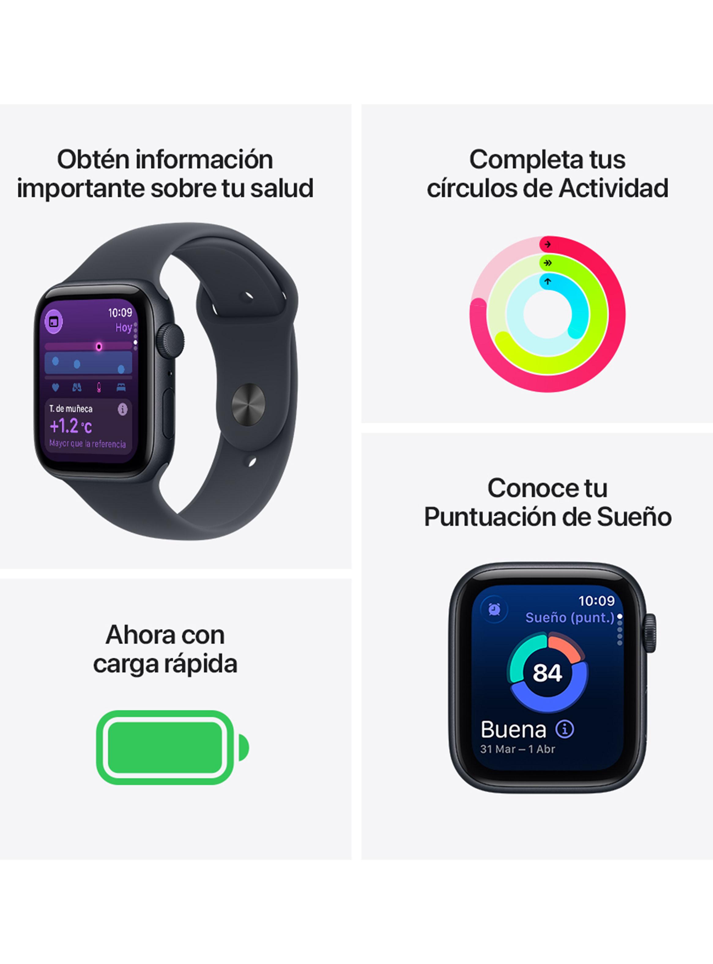 Apple Watch SE 3 GPS 44mm Medianoche Talla M/L-2