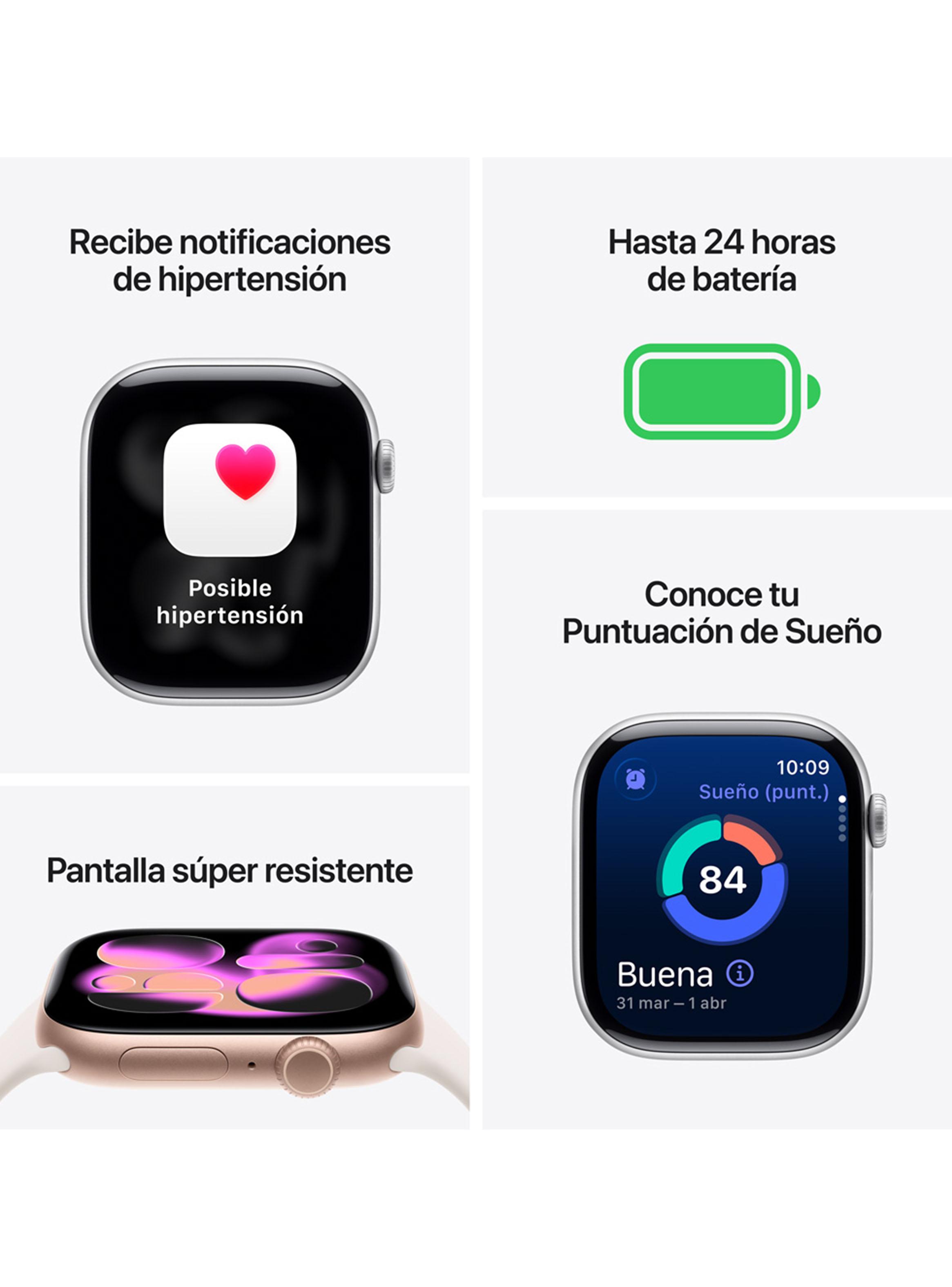 Apple Watch S11 GPS 42mm Rose Talla S/M-2