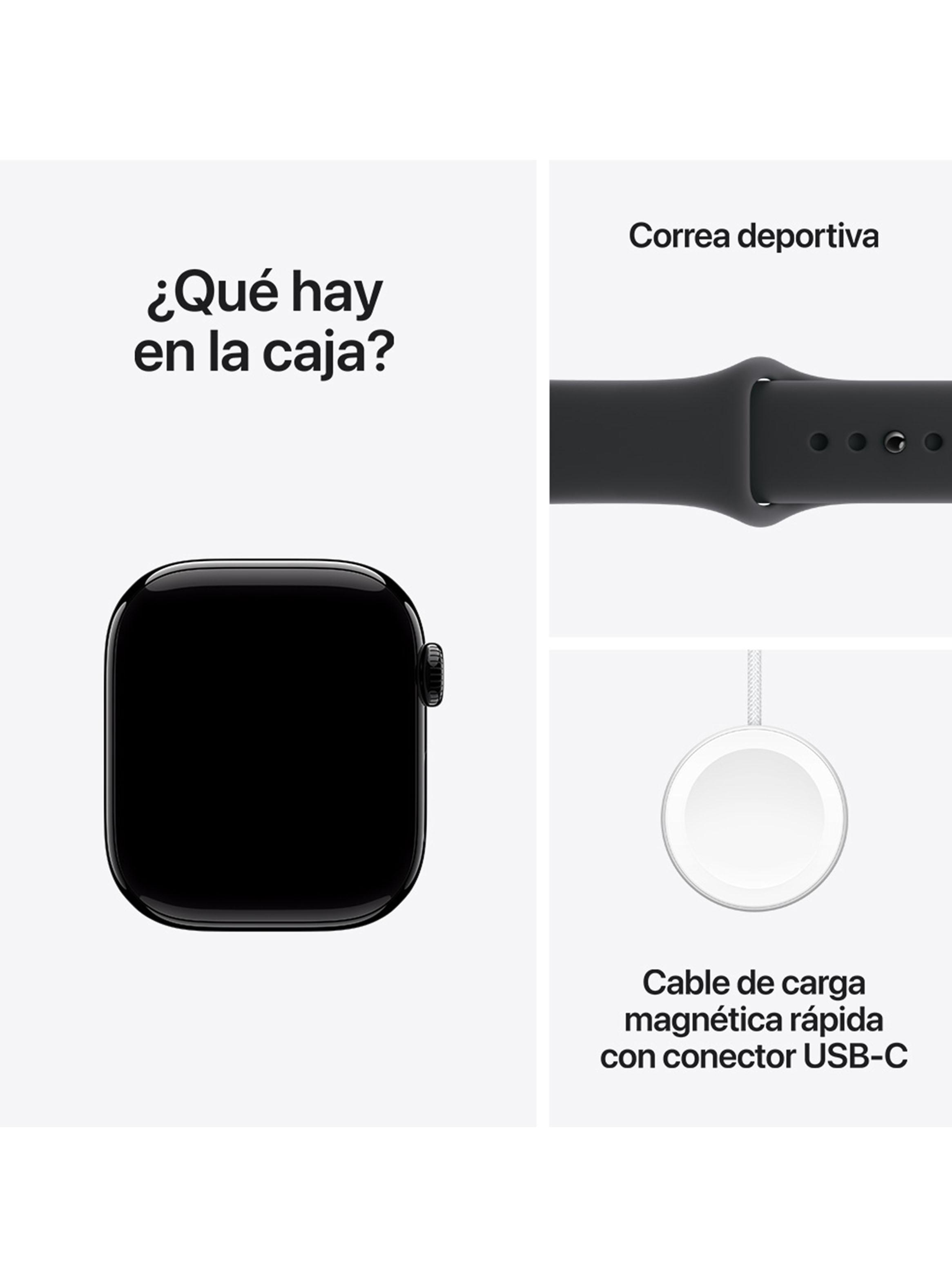 Apple Watch Series 11 GPS 46mm Jet Black Talla M/L-7