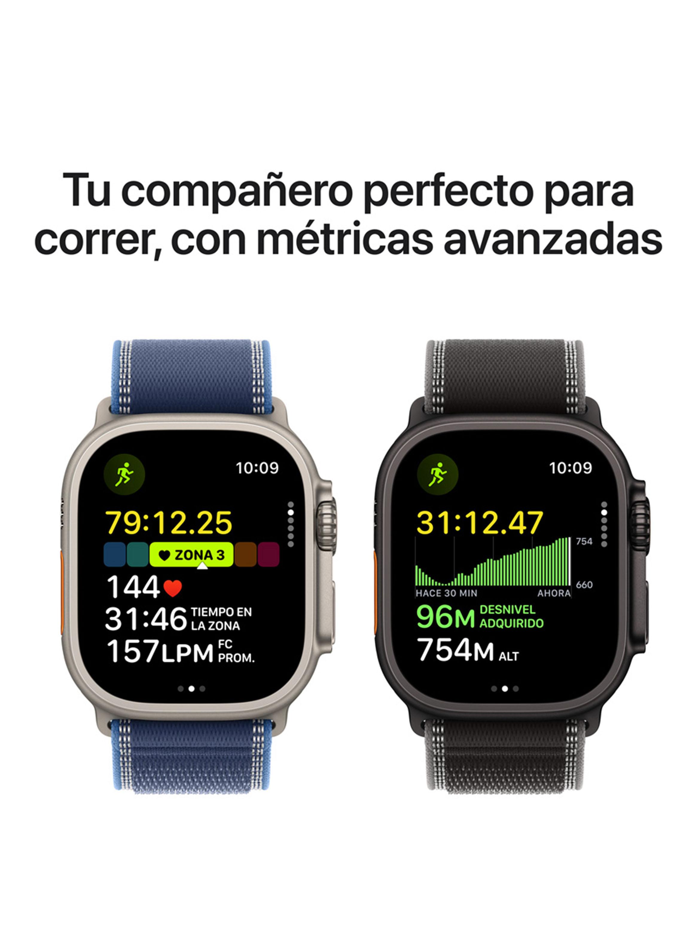 Apple Watch Ultra 3 49mm Natural Titanium Alpine Talla M-3