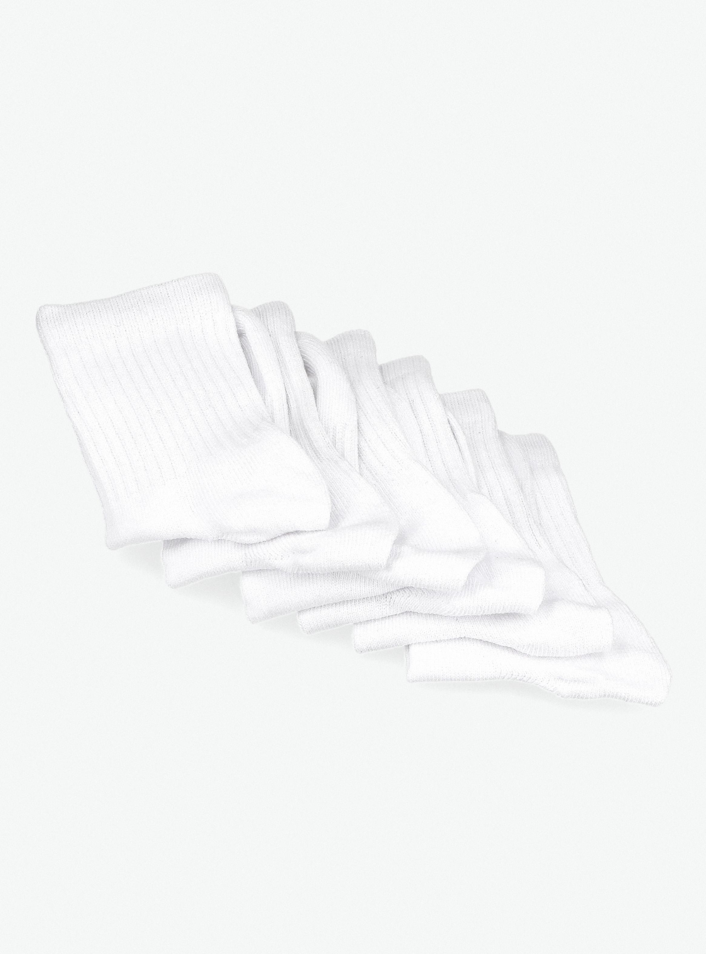 Calcetines Color Blanco Crew Escolar Kids-2