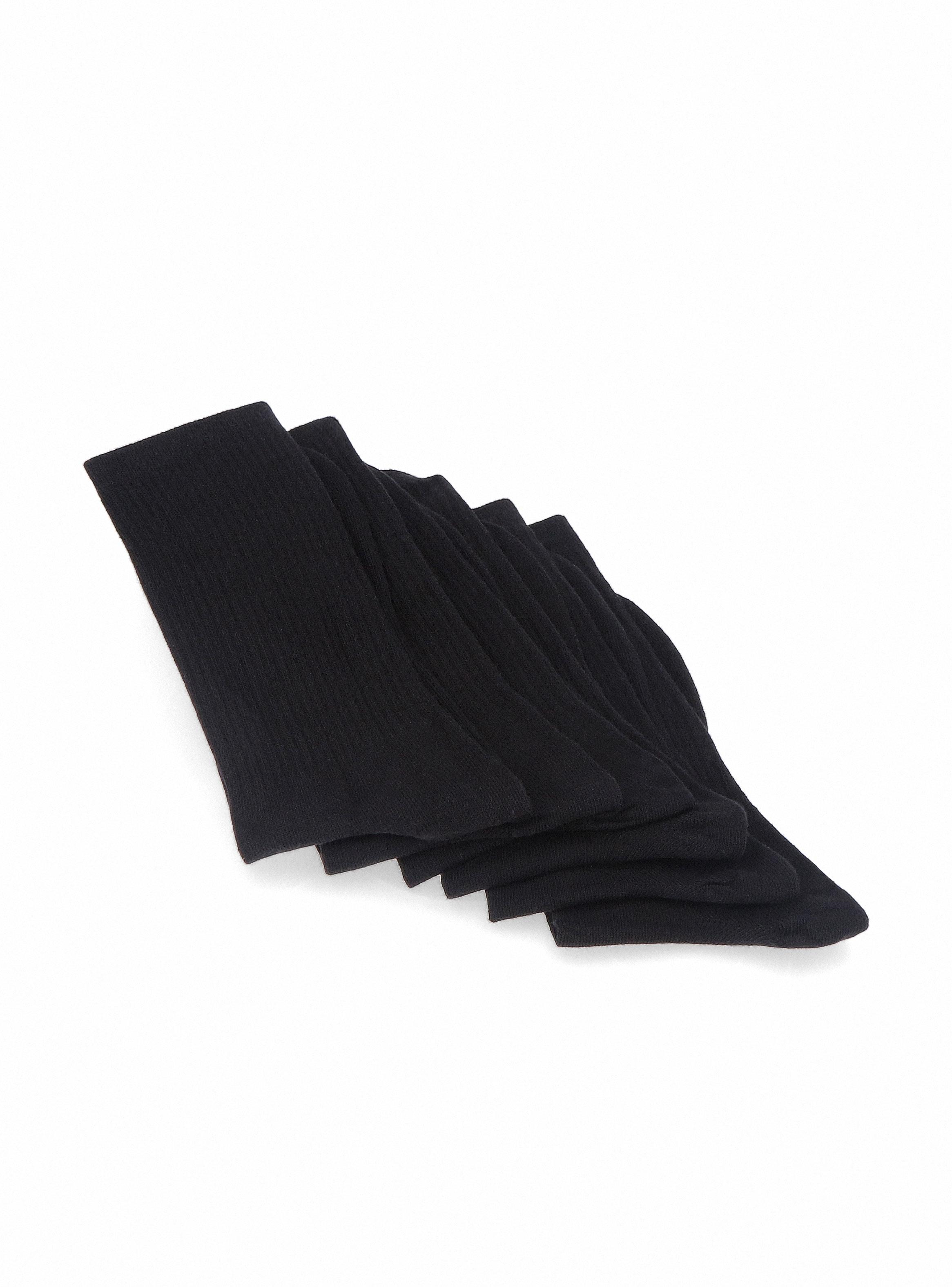 Calcetines Color Negro Escolar-2