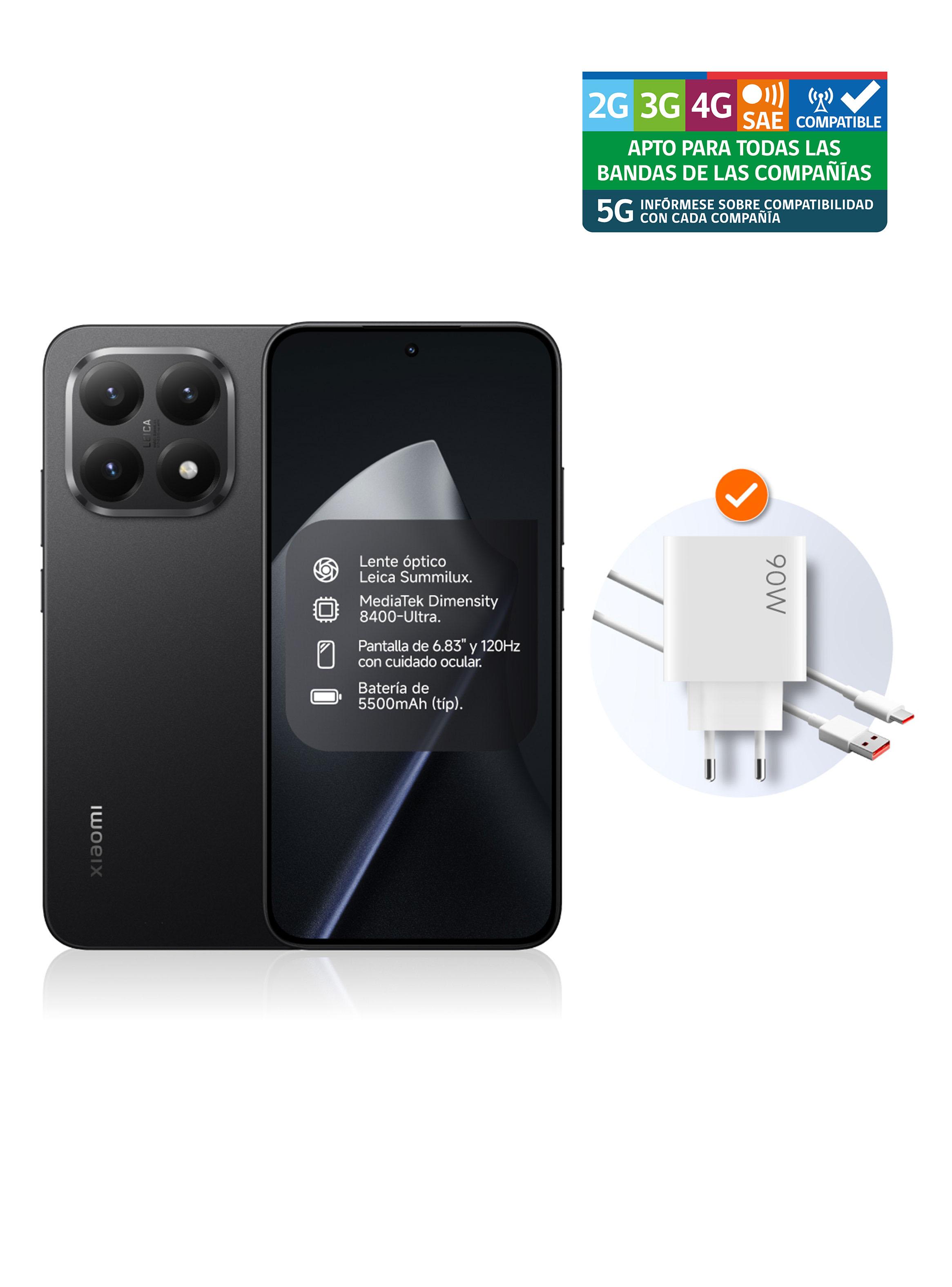 Smartphone Xiaomi 15T 5G 512GB 6.83' Negro Liberado + Smartwatch 5 Lite Negro-1