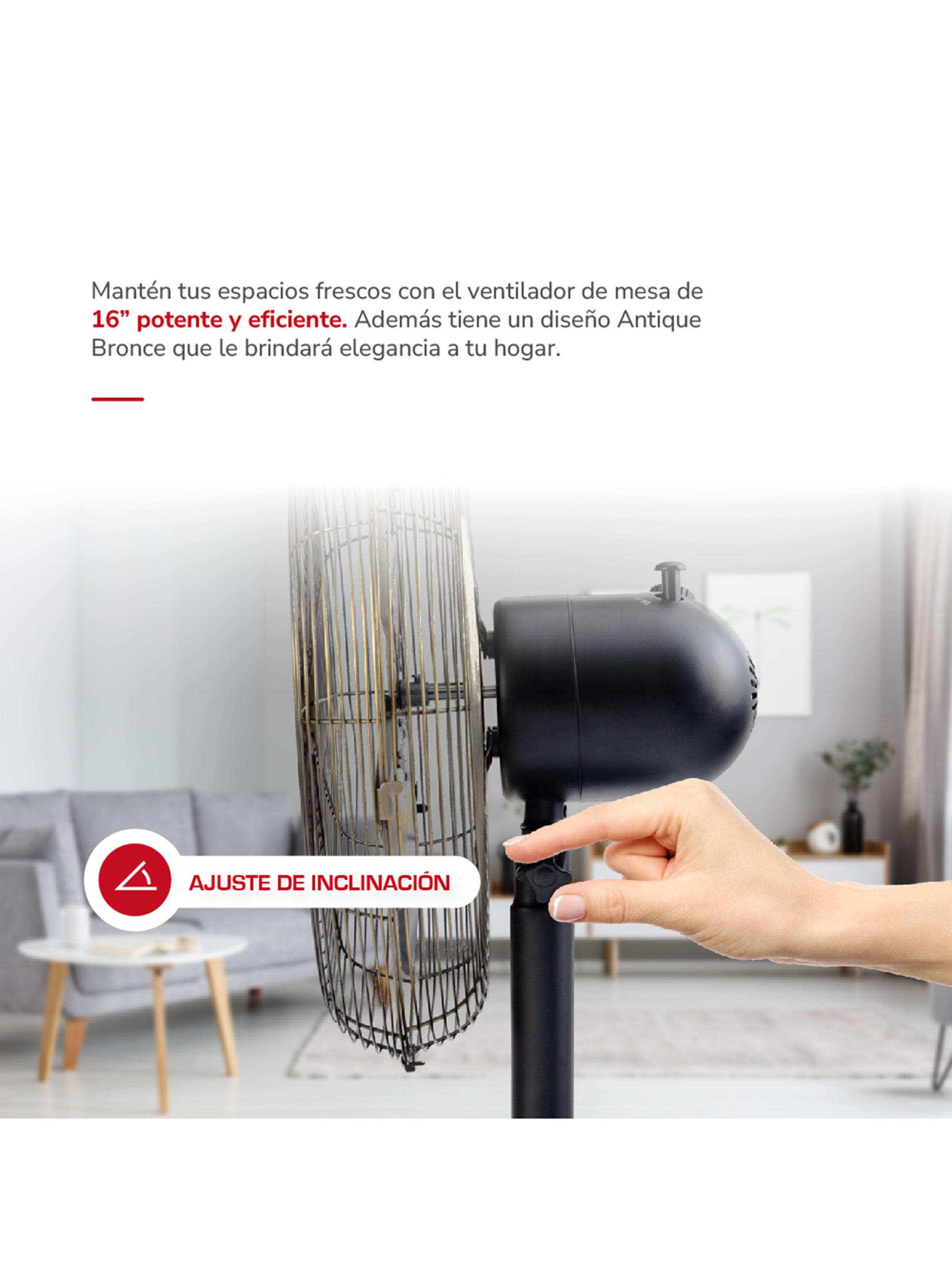 Ventilador de Sobremesa 16'' 50W TH-16BNM-5