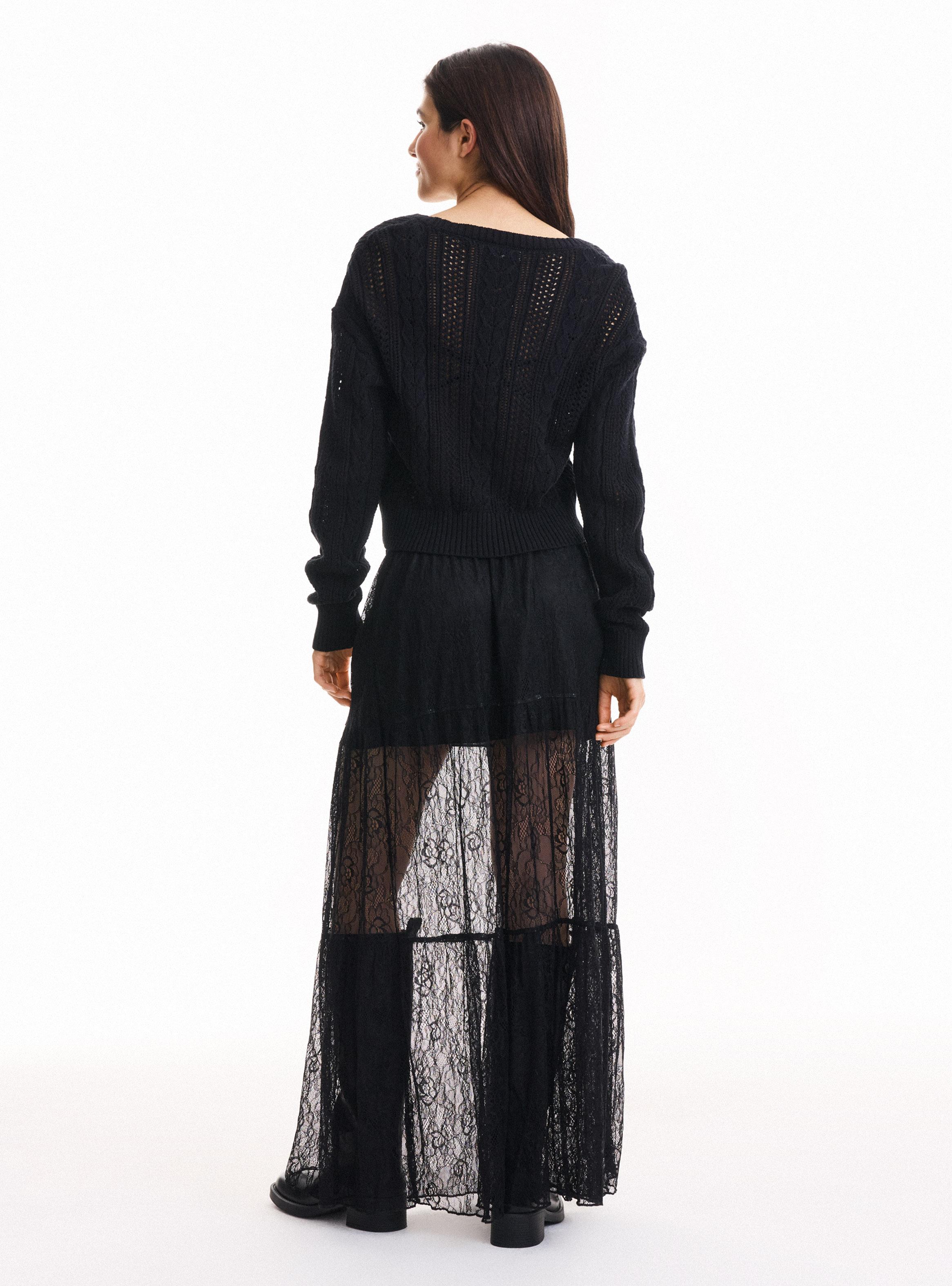 Sweater Cárdigan Escote en V-5