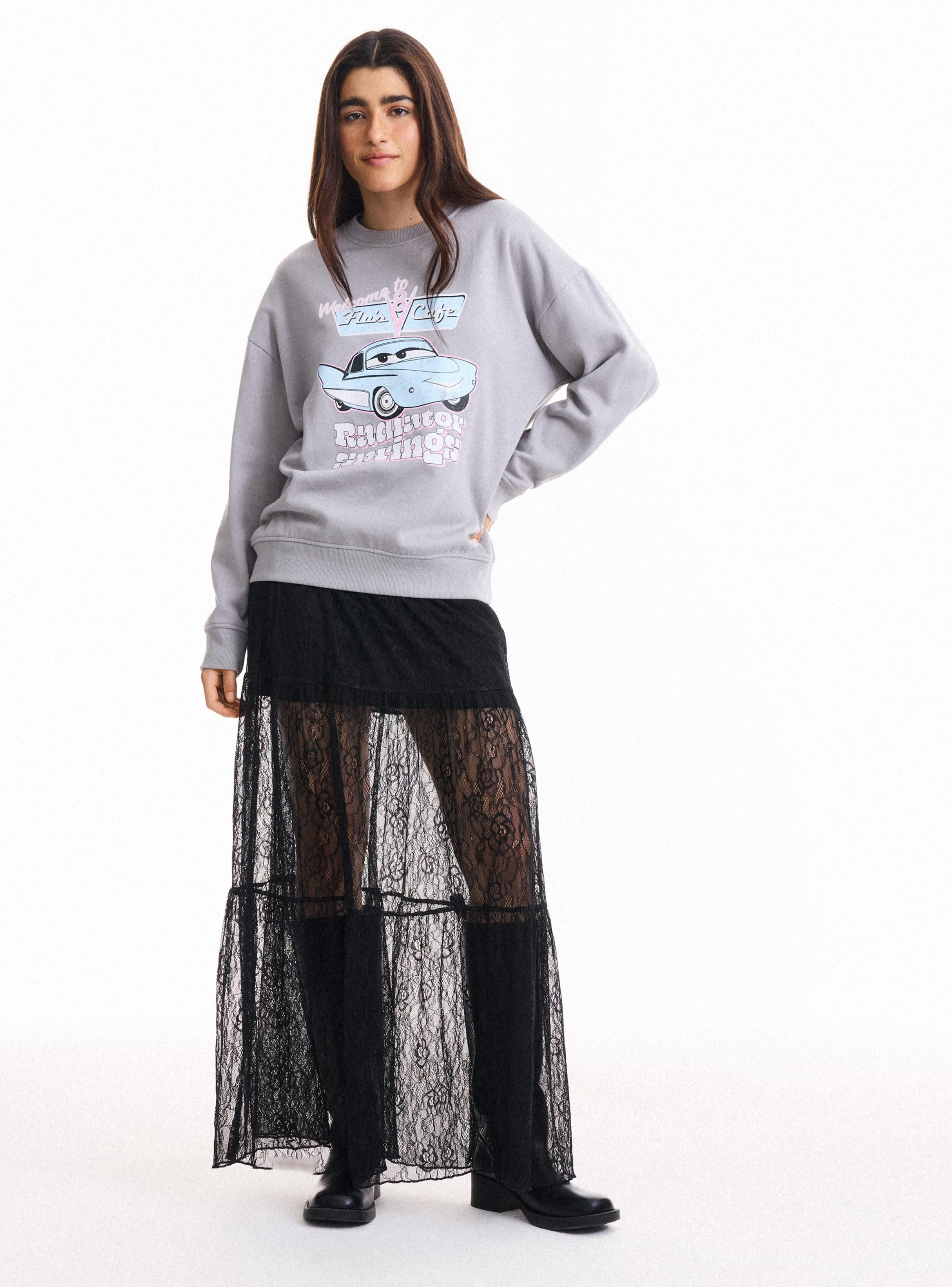 Polerón Estampado Disney Pixar Cars Flo-4