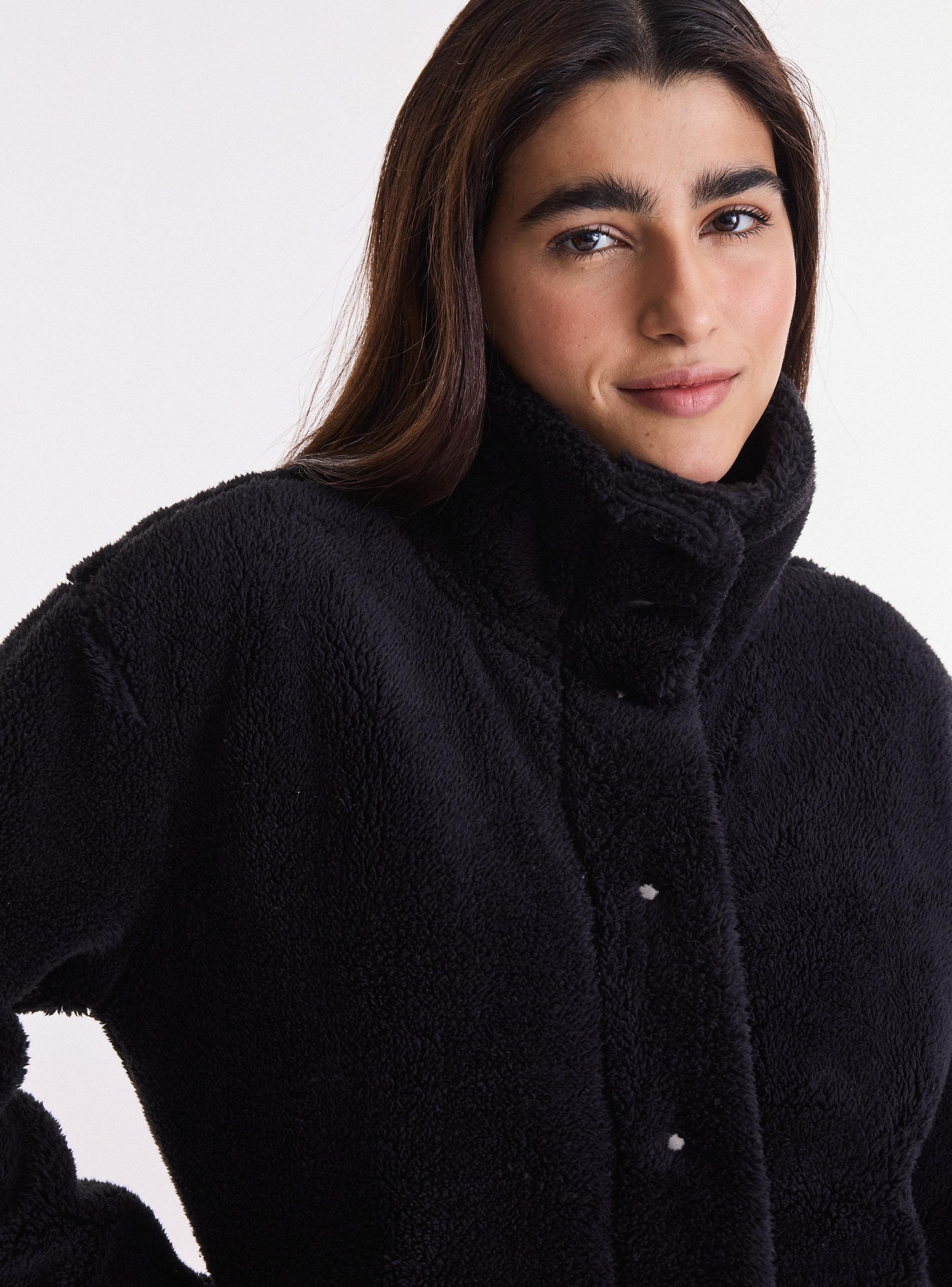 Polar con Bolsillos Cuello Alto-2