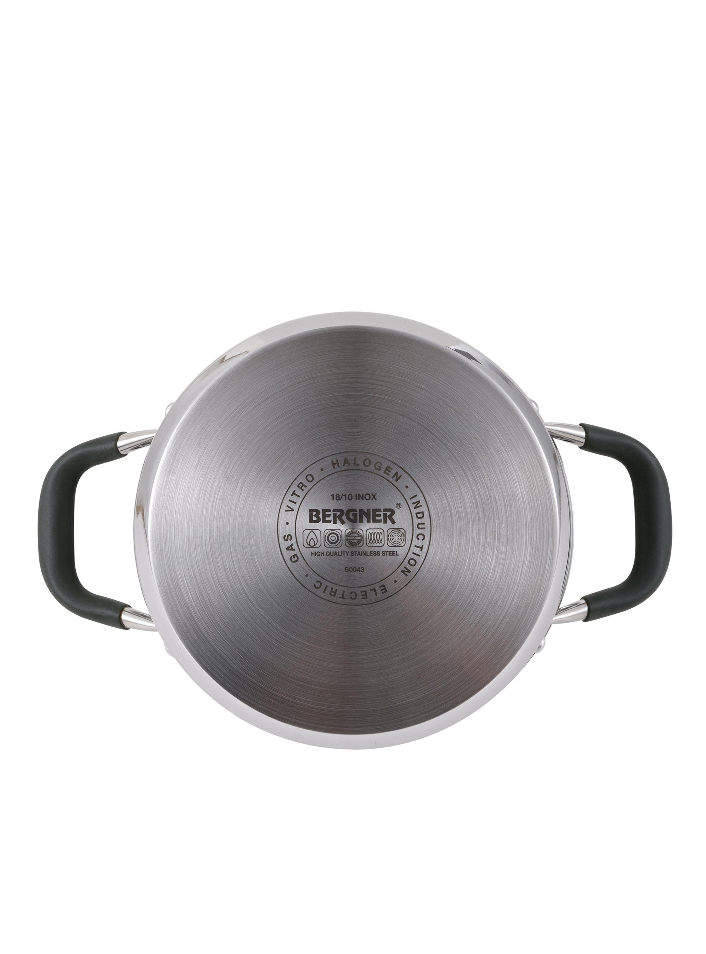 Olla con Tapa Midnight Acero Inoxidable  20x8.0 cm-2