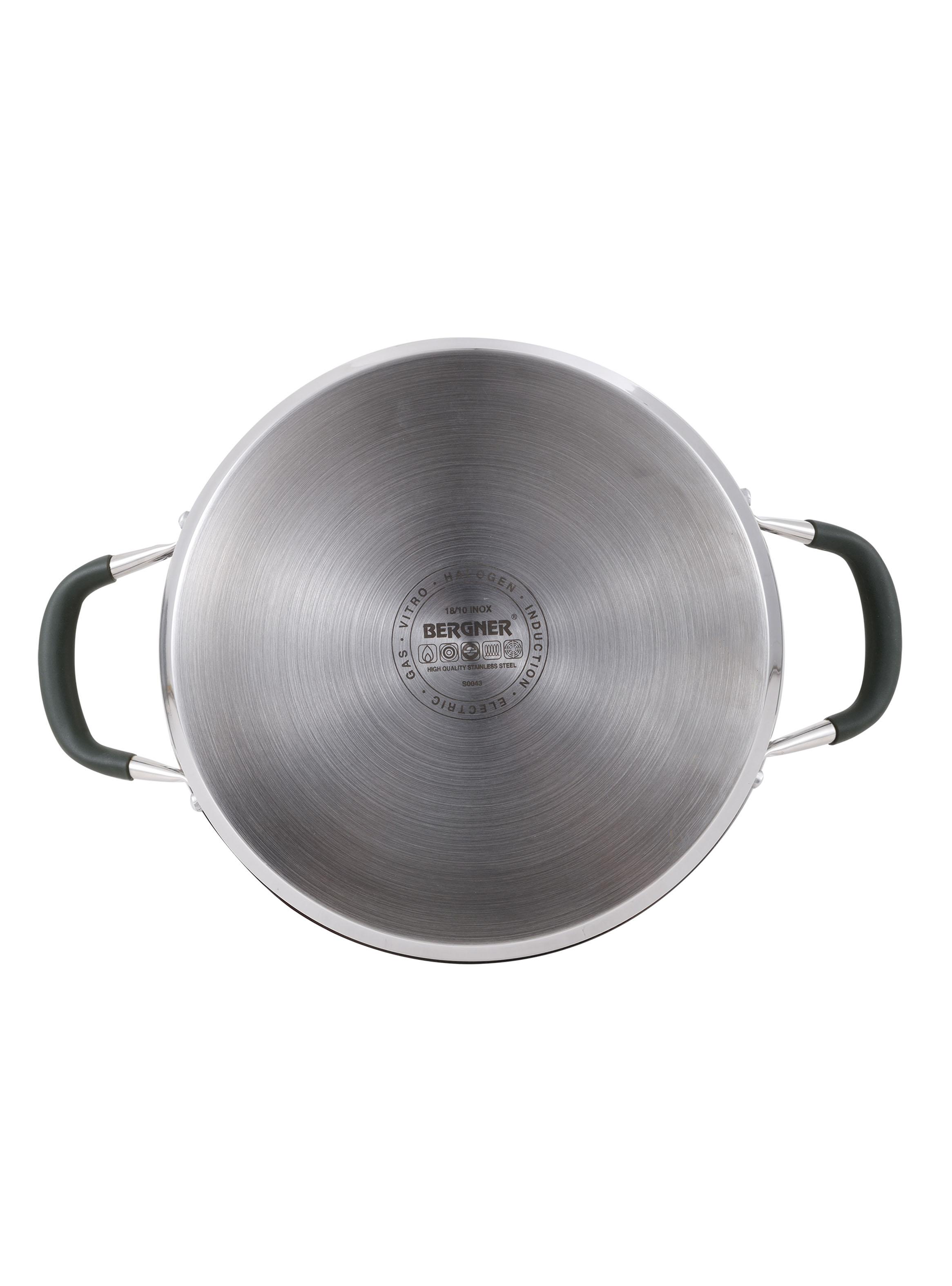 Olla con Tapa Midnight Acero Inoxidable 28x16.5 cm-2