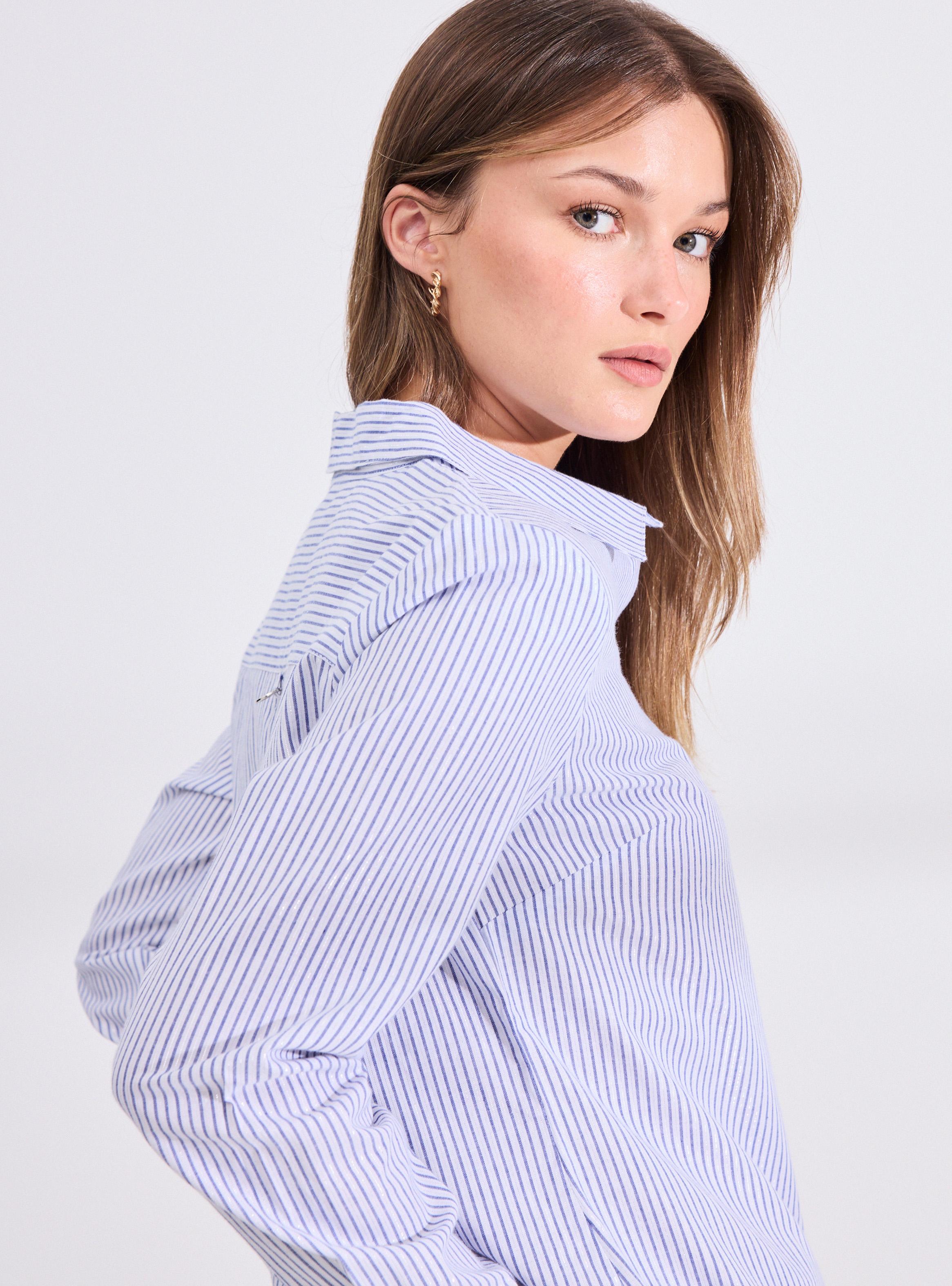 Blusa Sastrera Listada-3