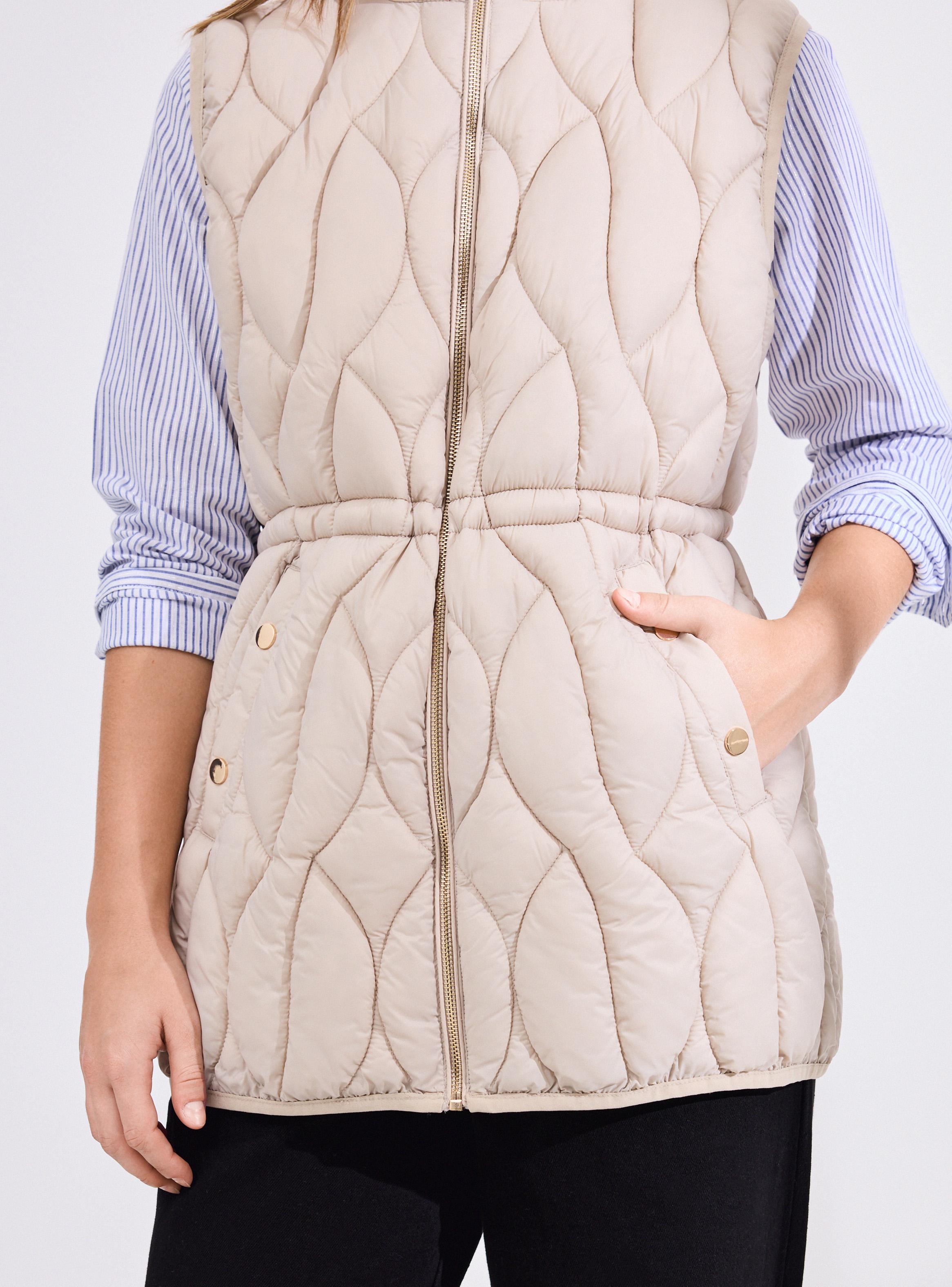 Parka sin Mangas Largo Medio-3