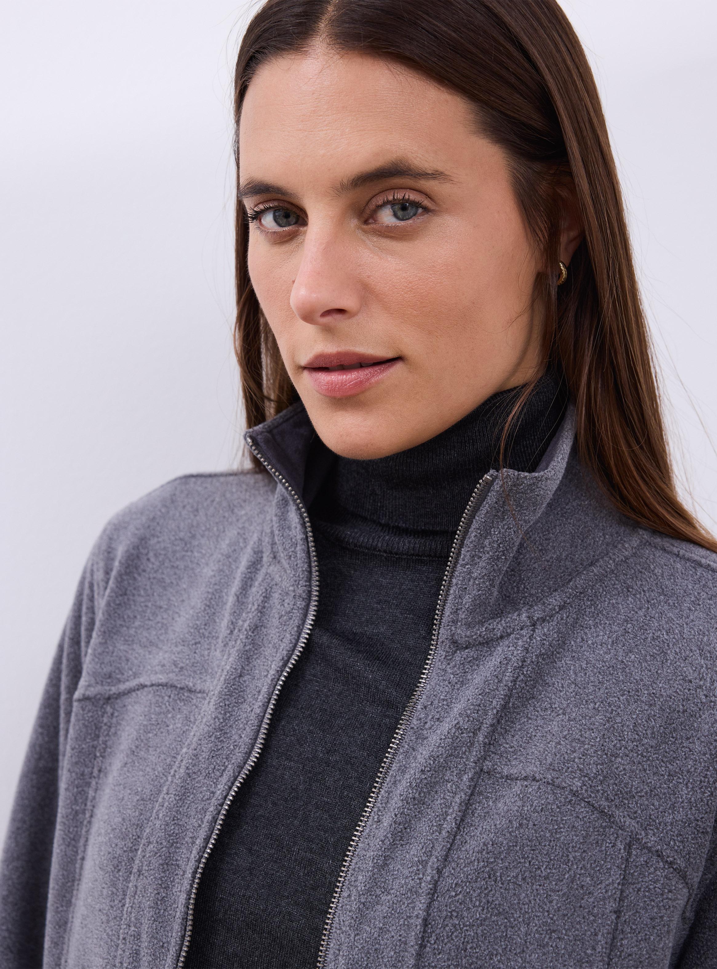 Polar Jaspeado con Cierre Metalizado-2