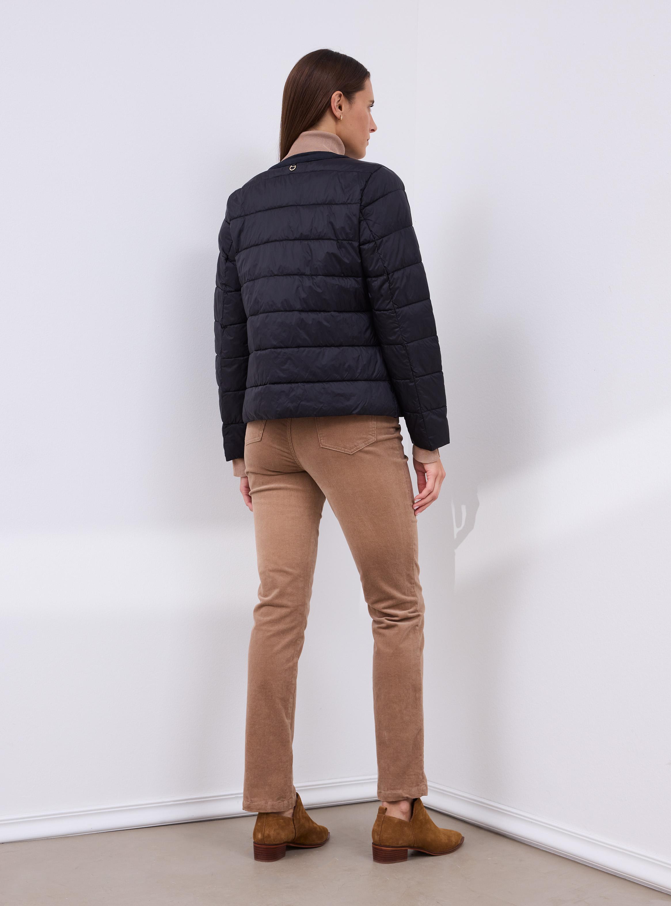 Parka Moda con Detalles en Cotelé-5