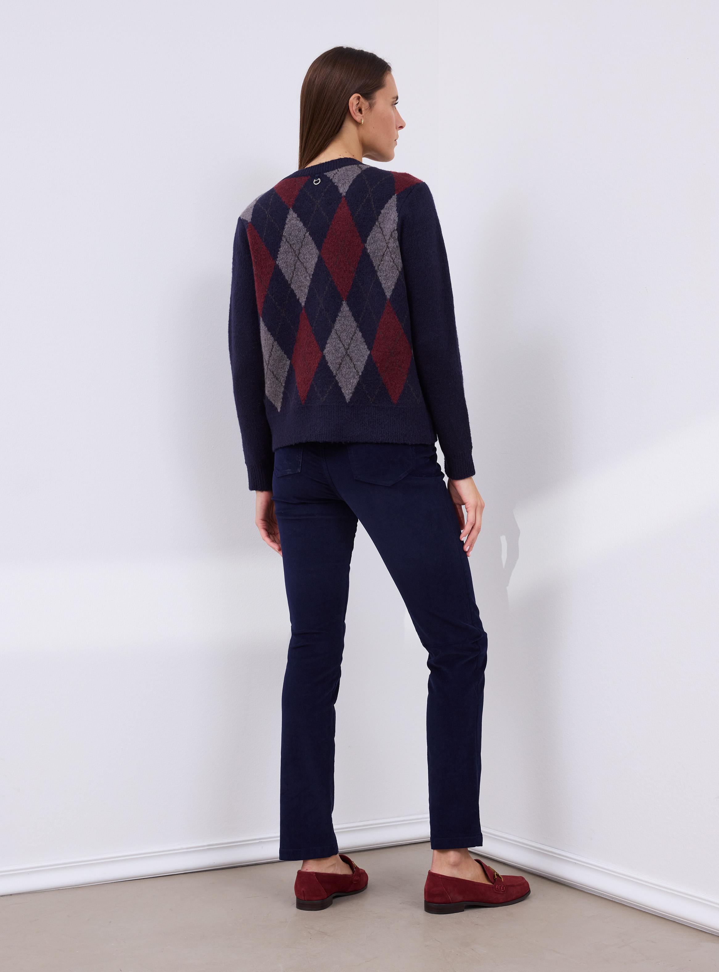 Chaleco con Rombos-5