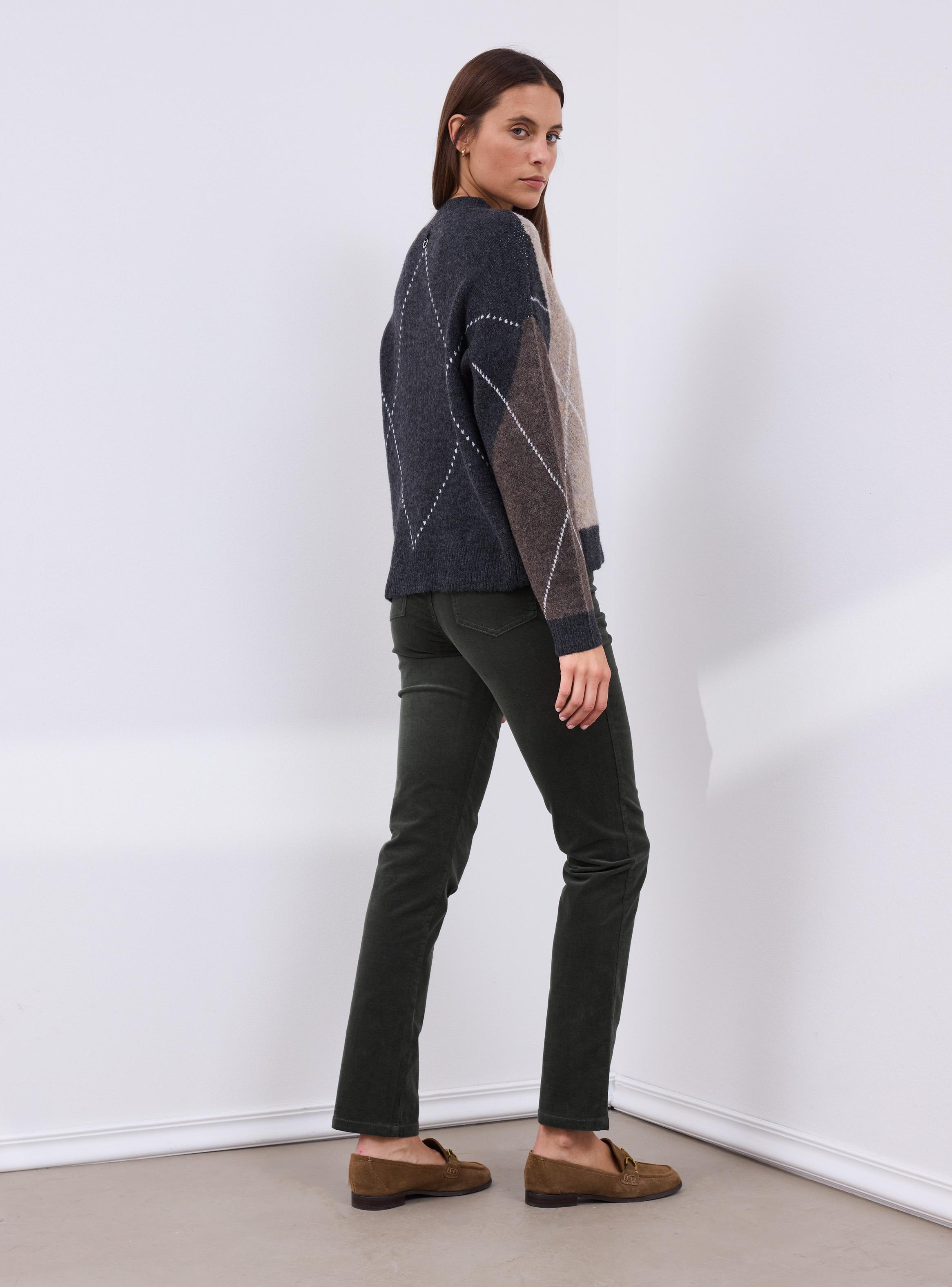 Sweater con Rombos-5