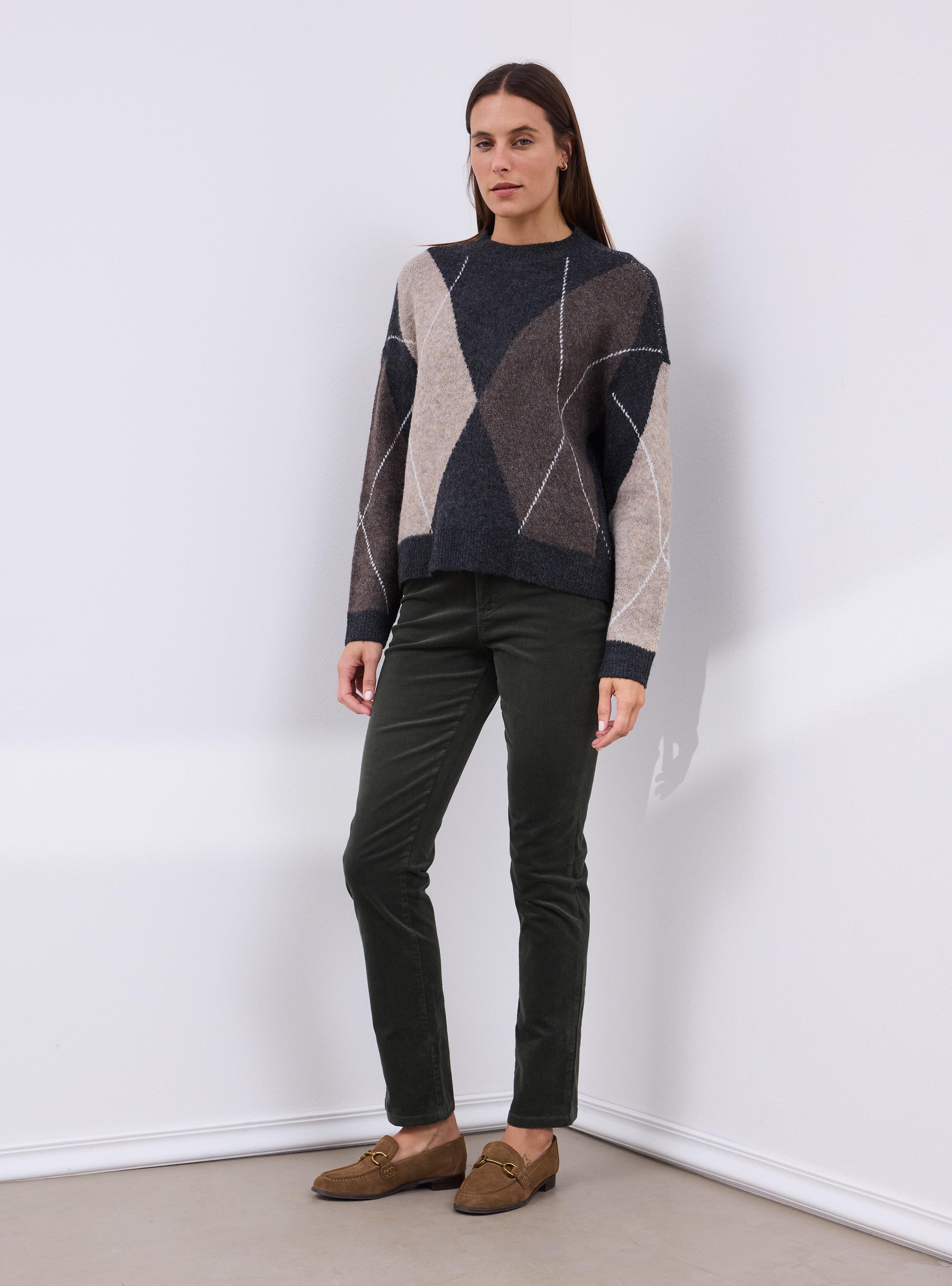 Sweater con Rombos-4