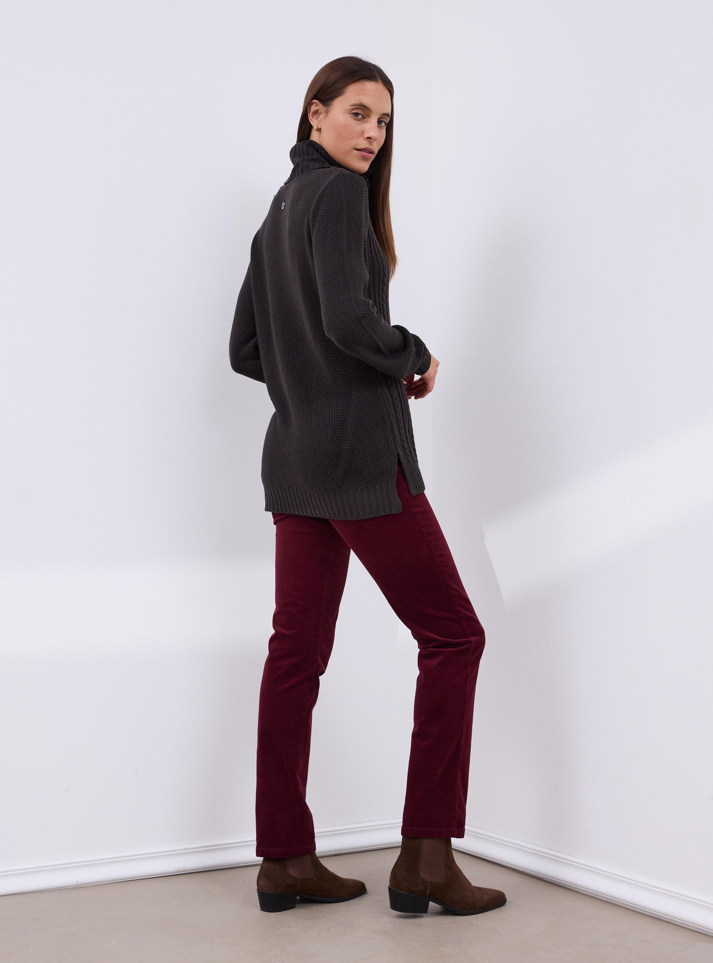 Sweater Cuello Beatle Trenzado-5