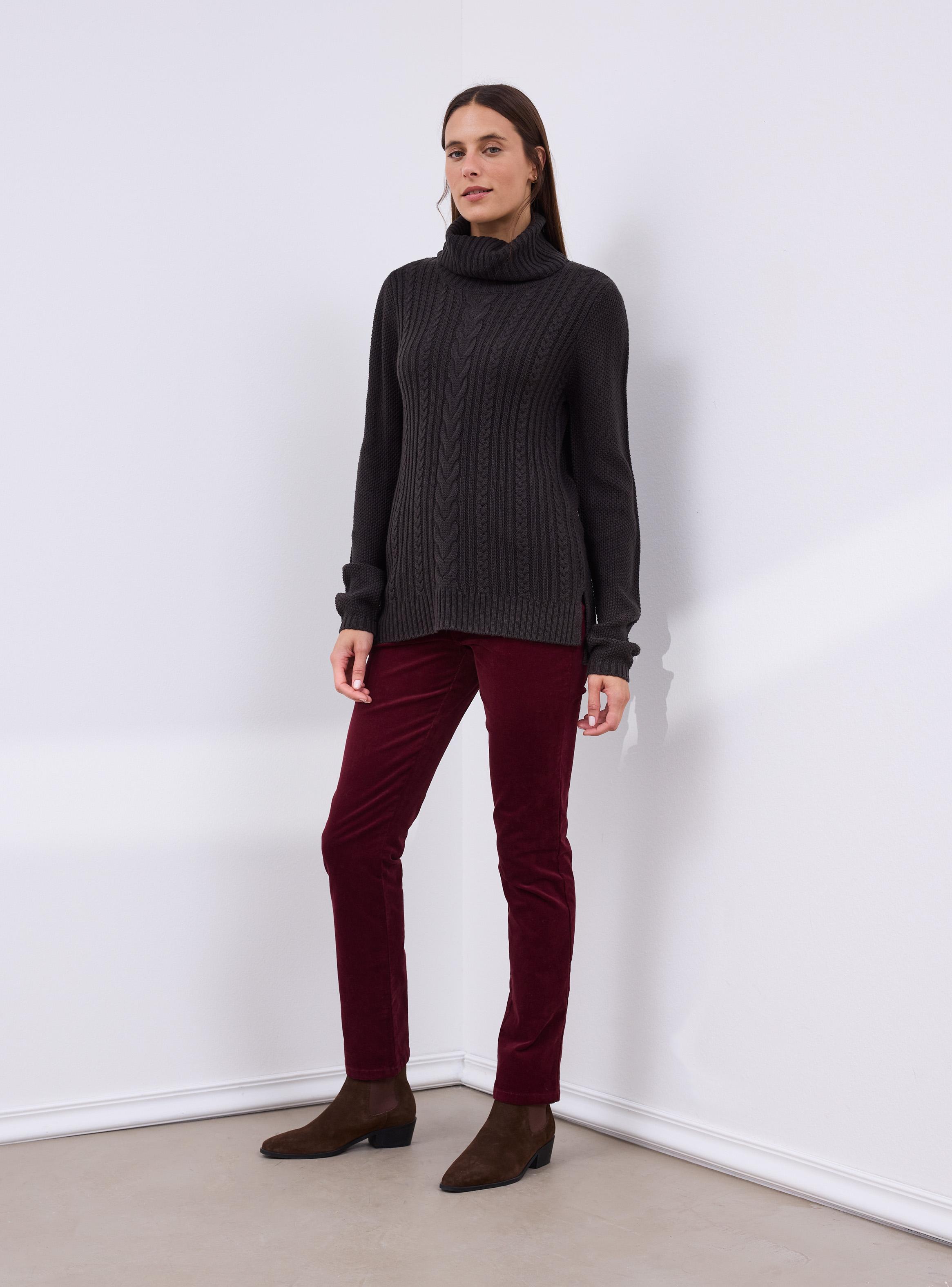 Sweater Cuello Beatle Trenzado-4